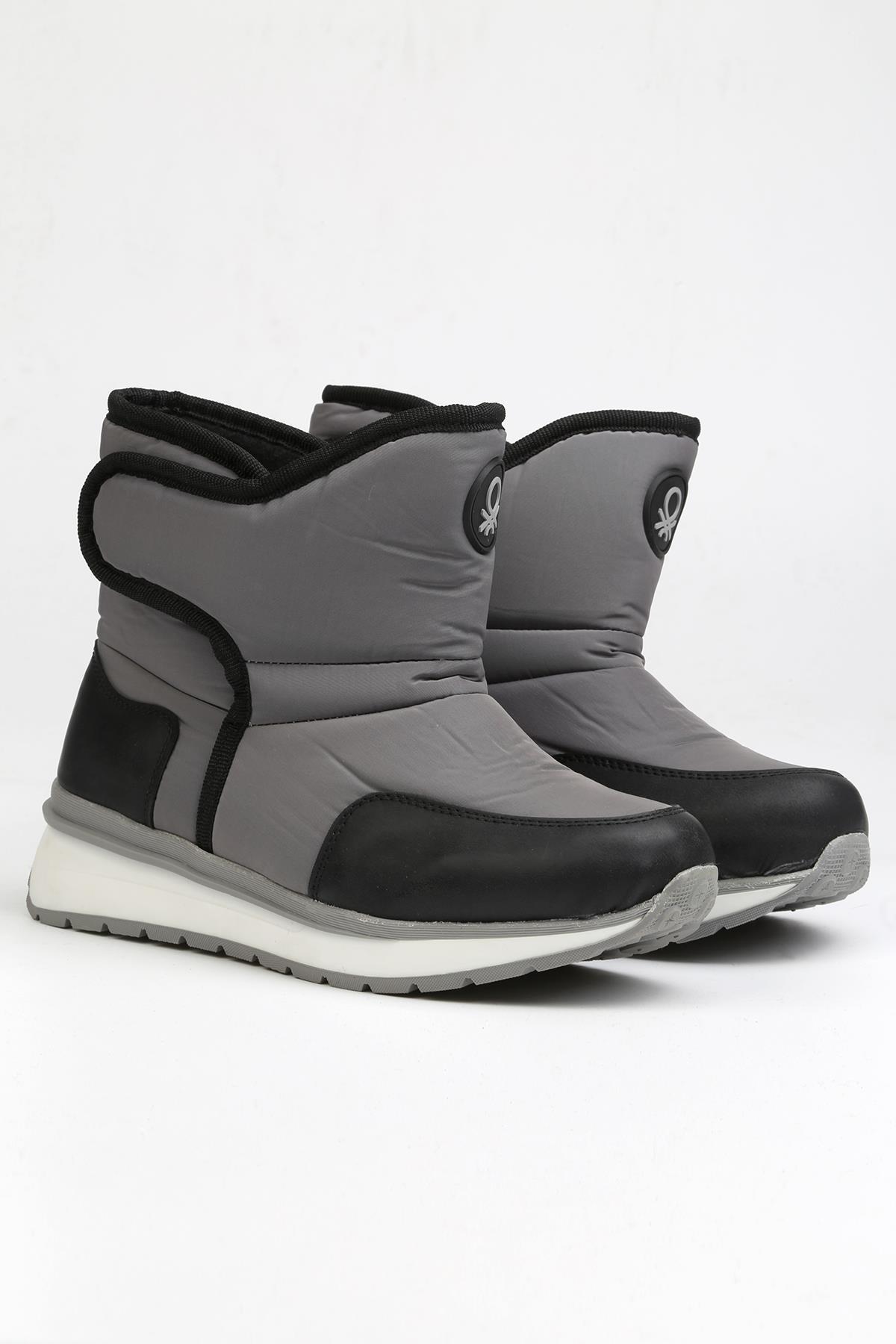 ® | BN-70007 - 3256 Fume - Kadın Bot - Görsel 3