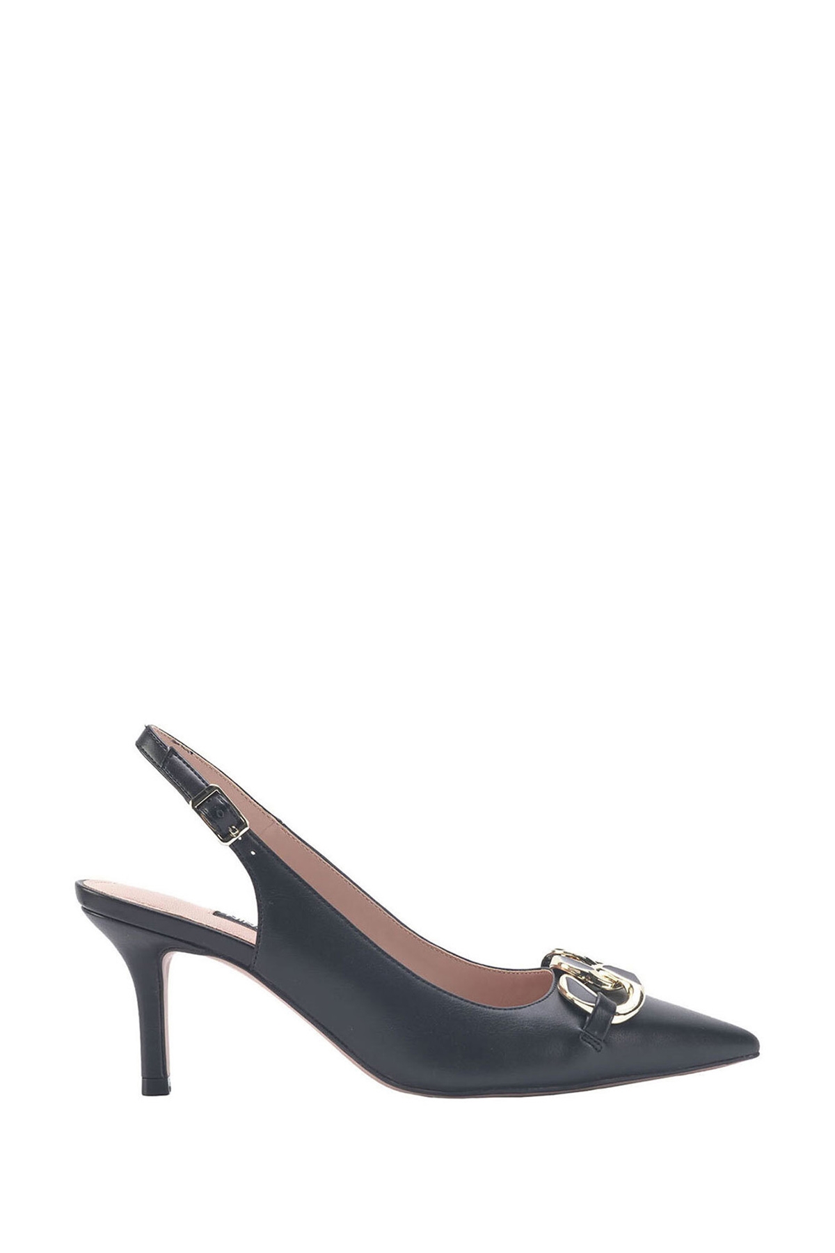DAURO 3FX Siyah Kadın Topuklu Ayakkabı - Görsel 2