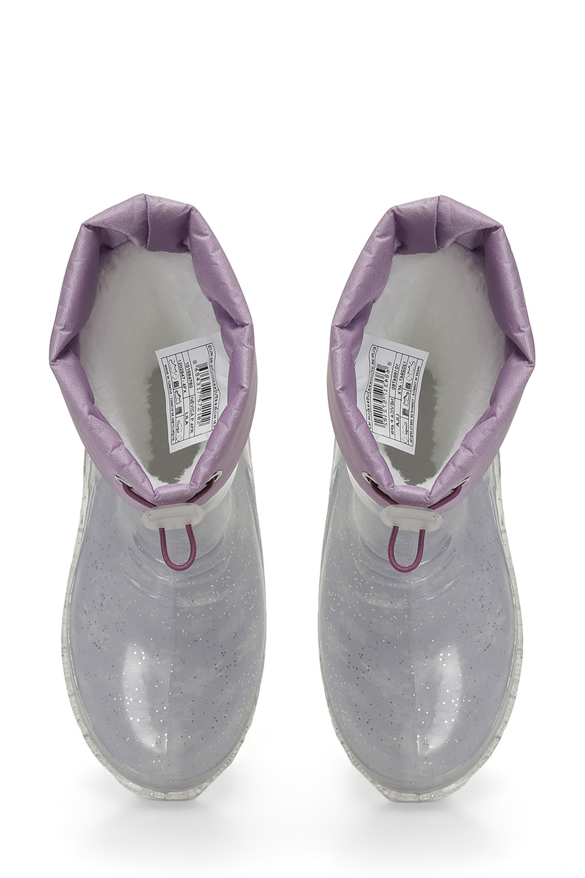 NEVİCA P 4PR Lila Kız Çocuk Yağmur Çizmesi - Görsel 5