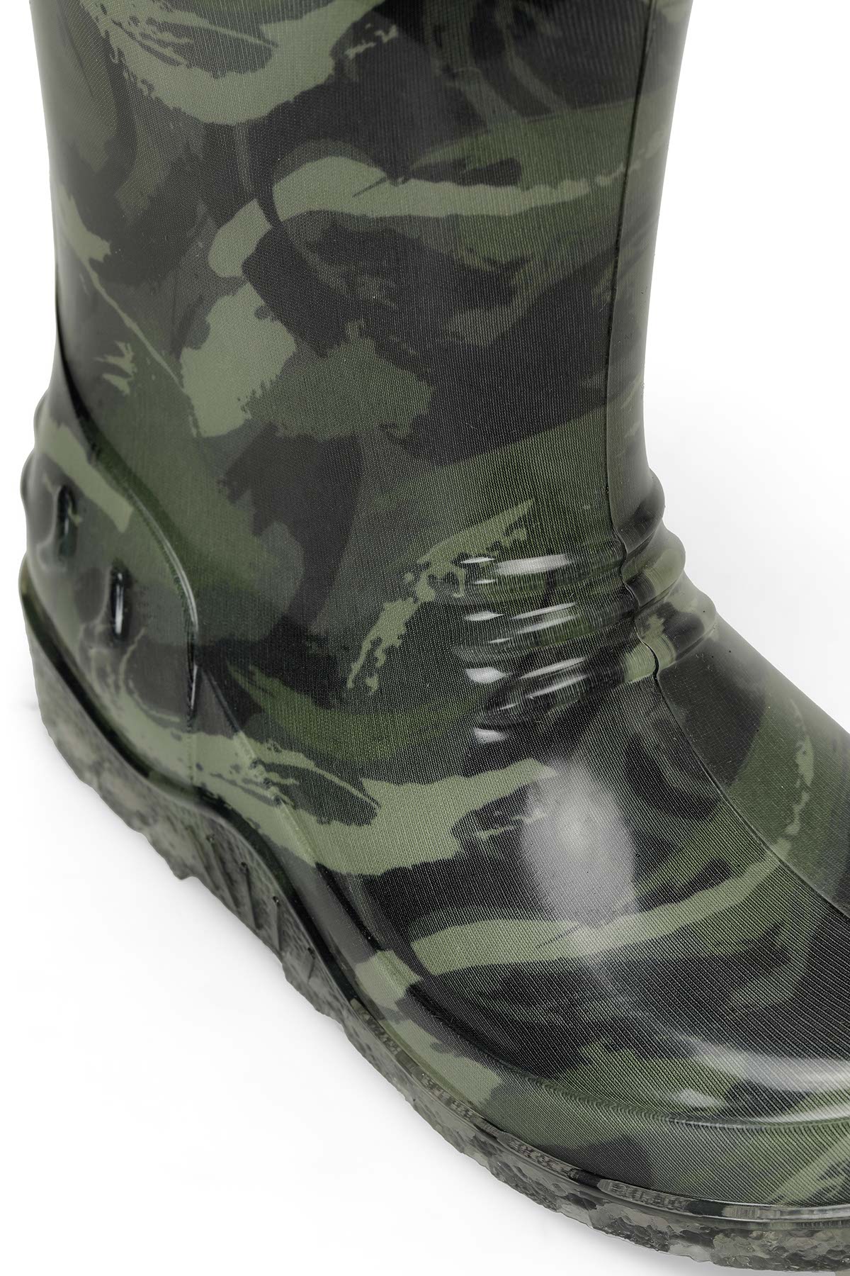 DERNA F 4PR Haki Erkek Çocuk Yağmur Çizmesi - Görsel 8