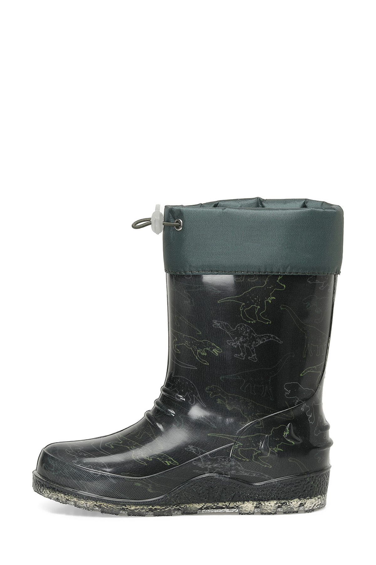 I Cool I Cool DINOS F 4PR Haki Erkek Çocuk Yağmur Çizmesi Bot | Flo Haki - 4. görsel