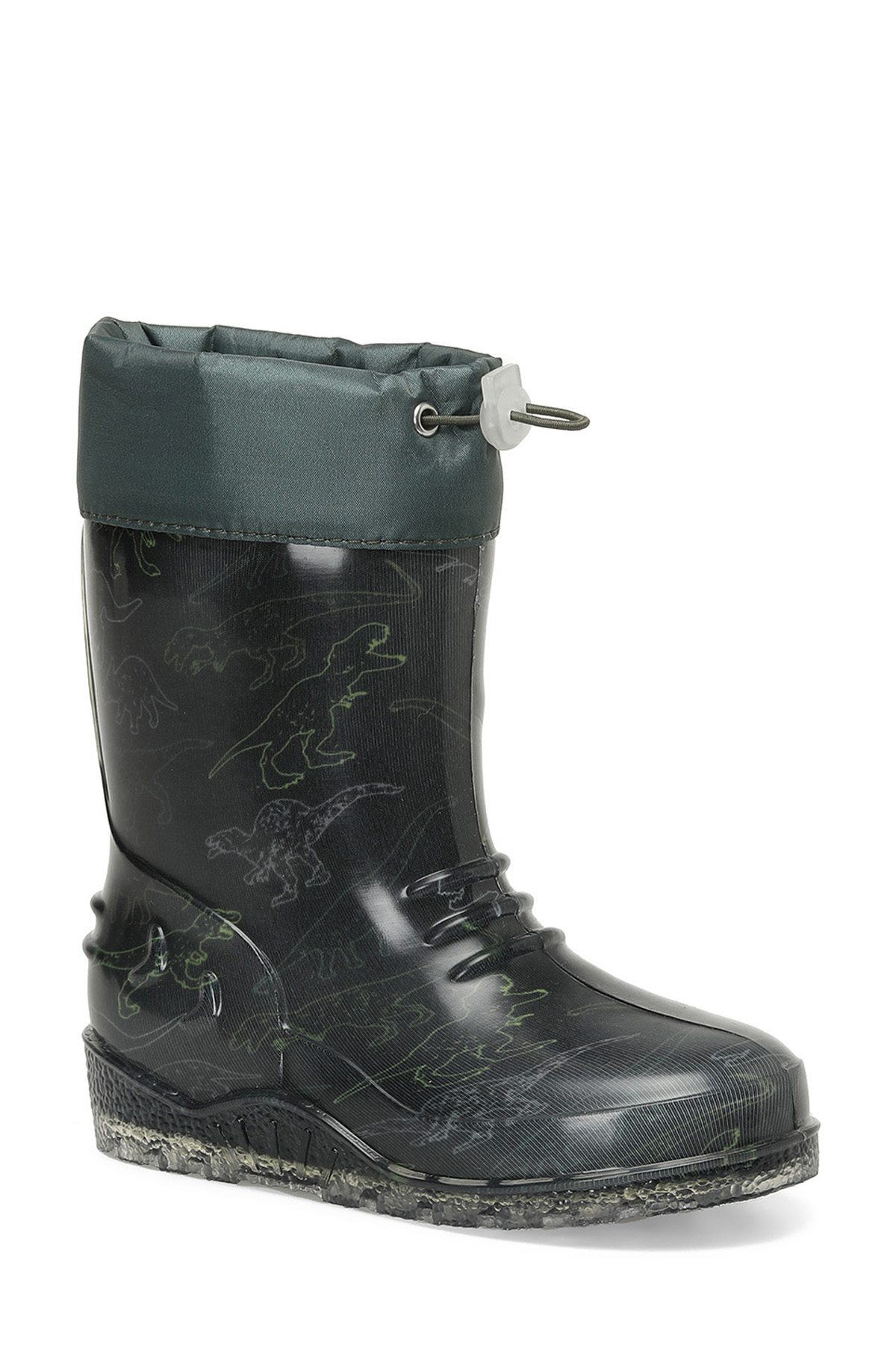 DINOS P 4PR Haki Erkek Çocuk Yağmur Çizmesi - Görsel 3