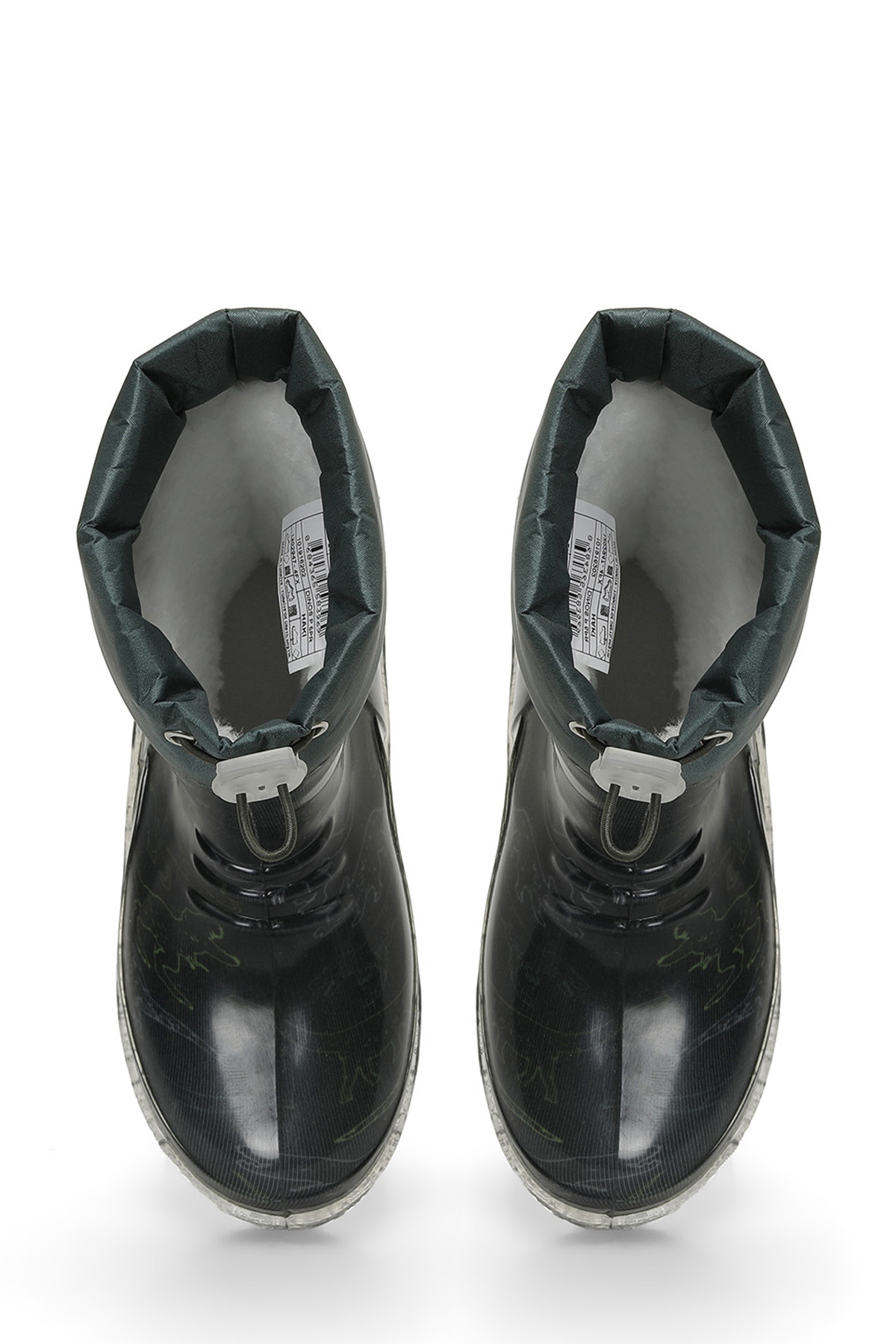 DINOS P 4PR Haki Erkek Çocuk Yağmur Çizmesi - Görsel 5