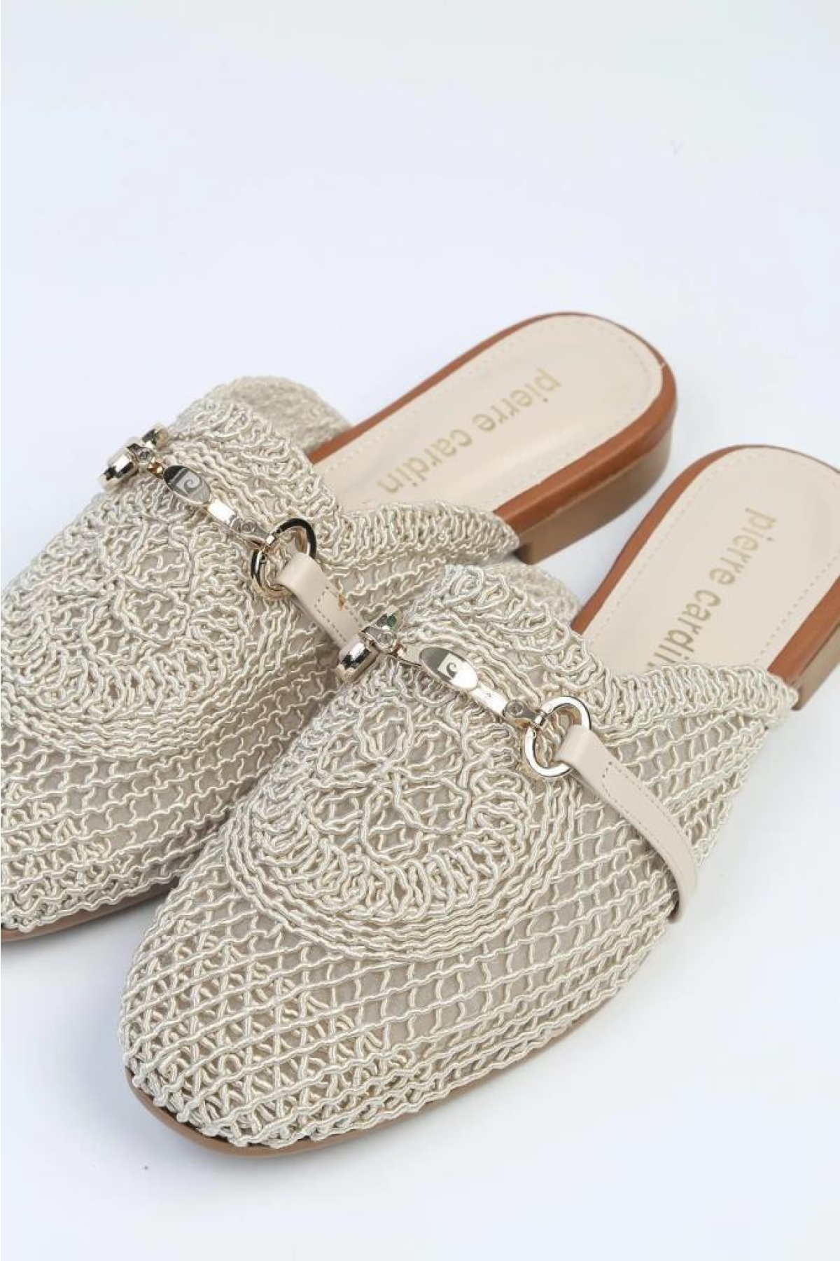 PC 53128 Örgü Düz Kadın Terlik - Görsel 4