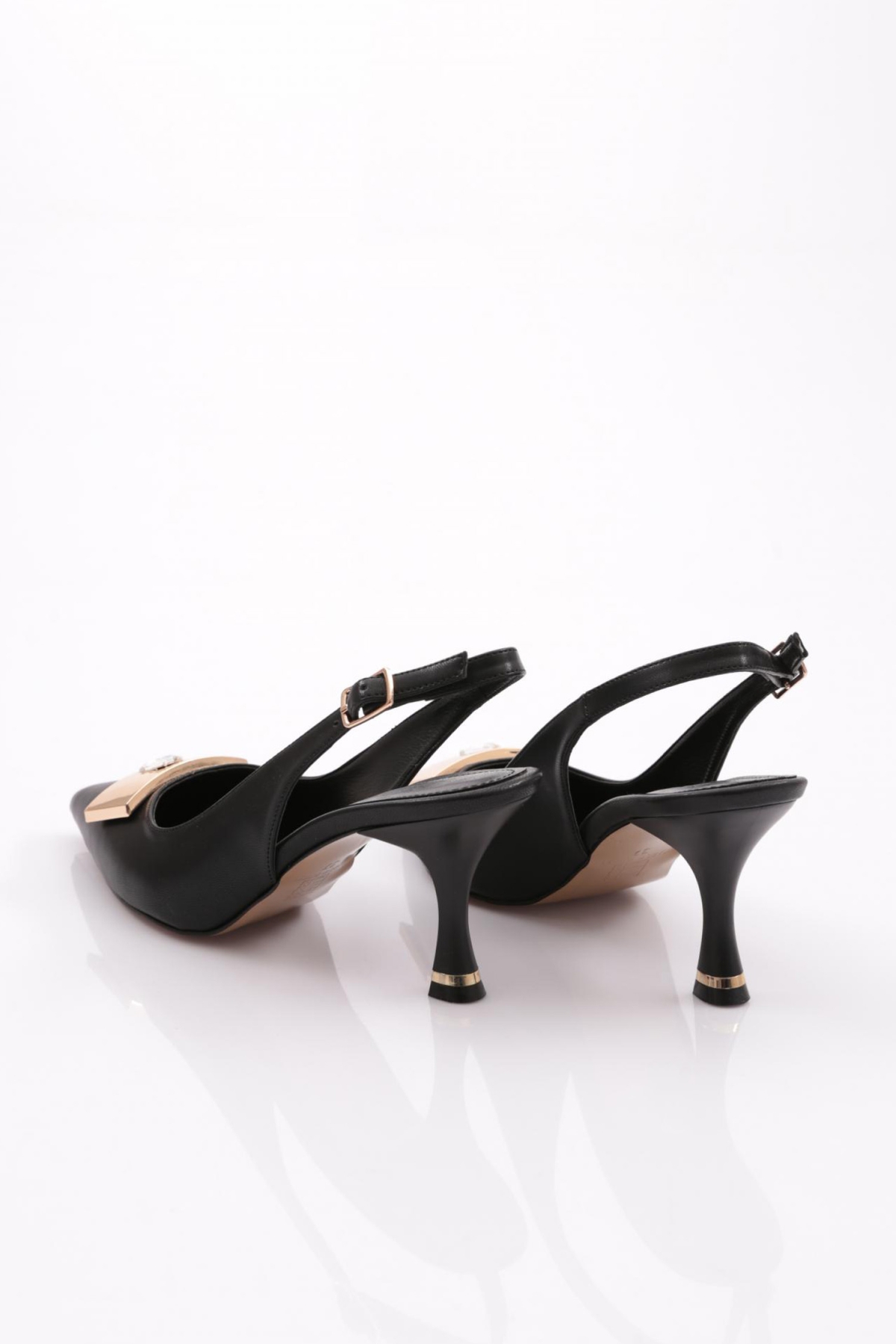 24207 Kadin Topuklu Ayakkabi - Görsel 4