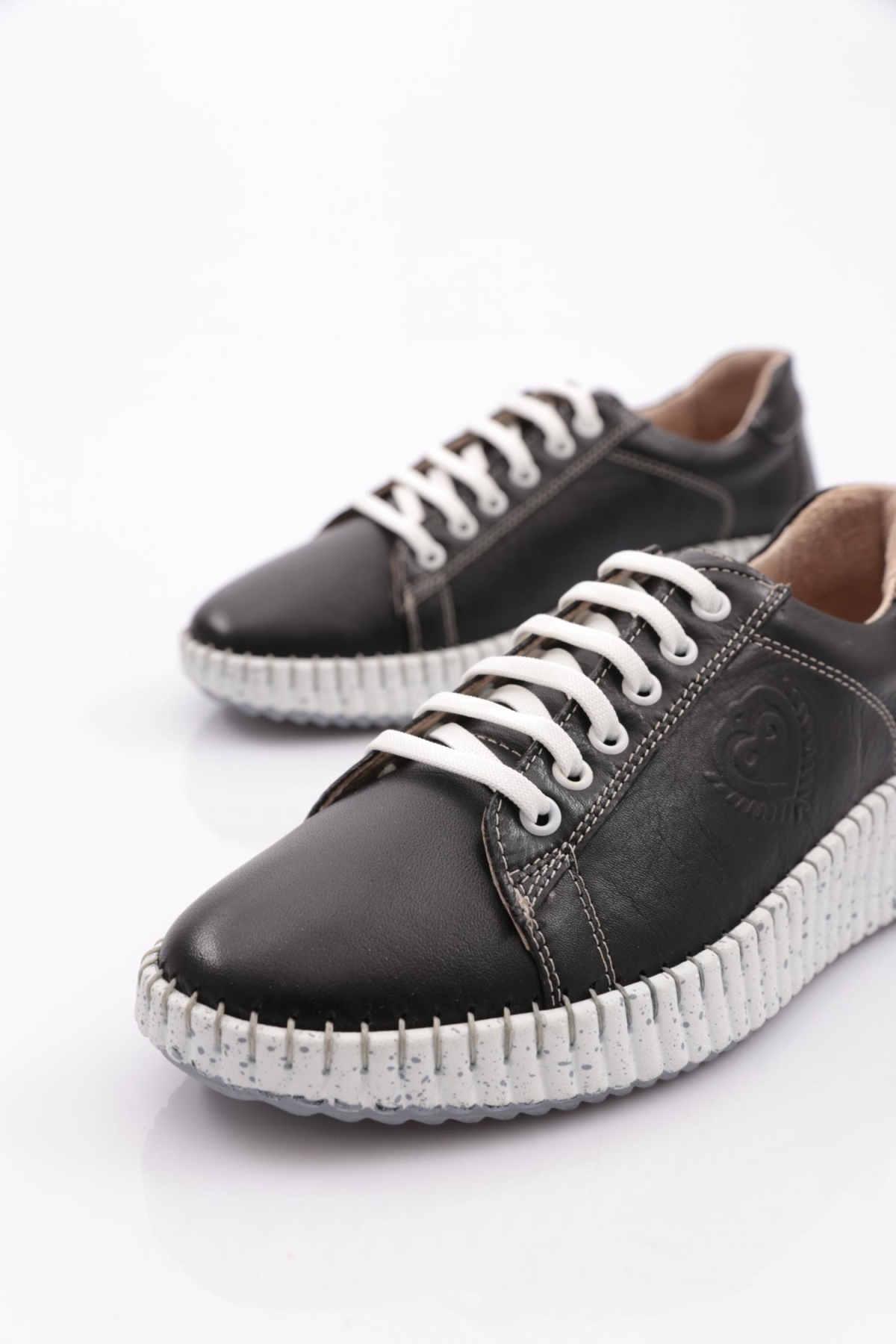 P59 Kadin Bağcikli Sneaker Ayakkabi - Görsel 5