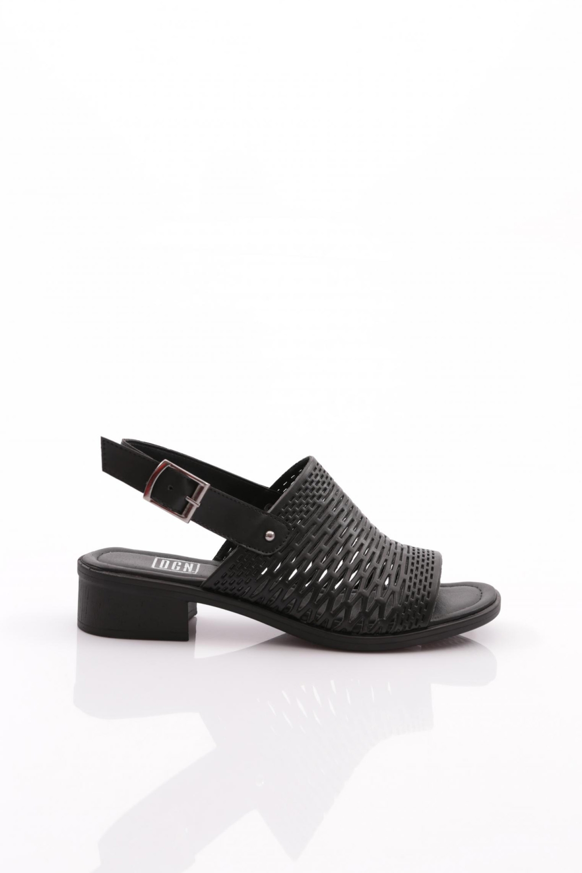 015 Kadin Arkadan Bağlamali Sandalet - Görsel 2