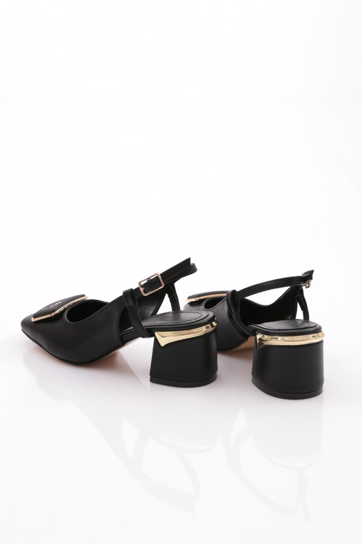 24118 Kadin Topuklu Ayakkabi - Görsel 4