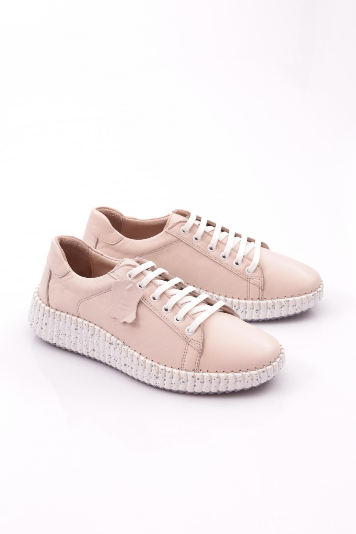 P59 Kadin Bağcikli Sneaker Ayakkabi - Görsel 3