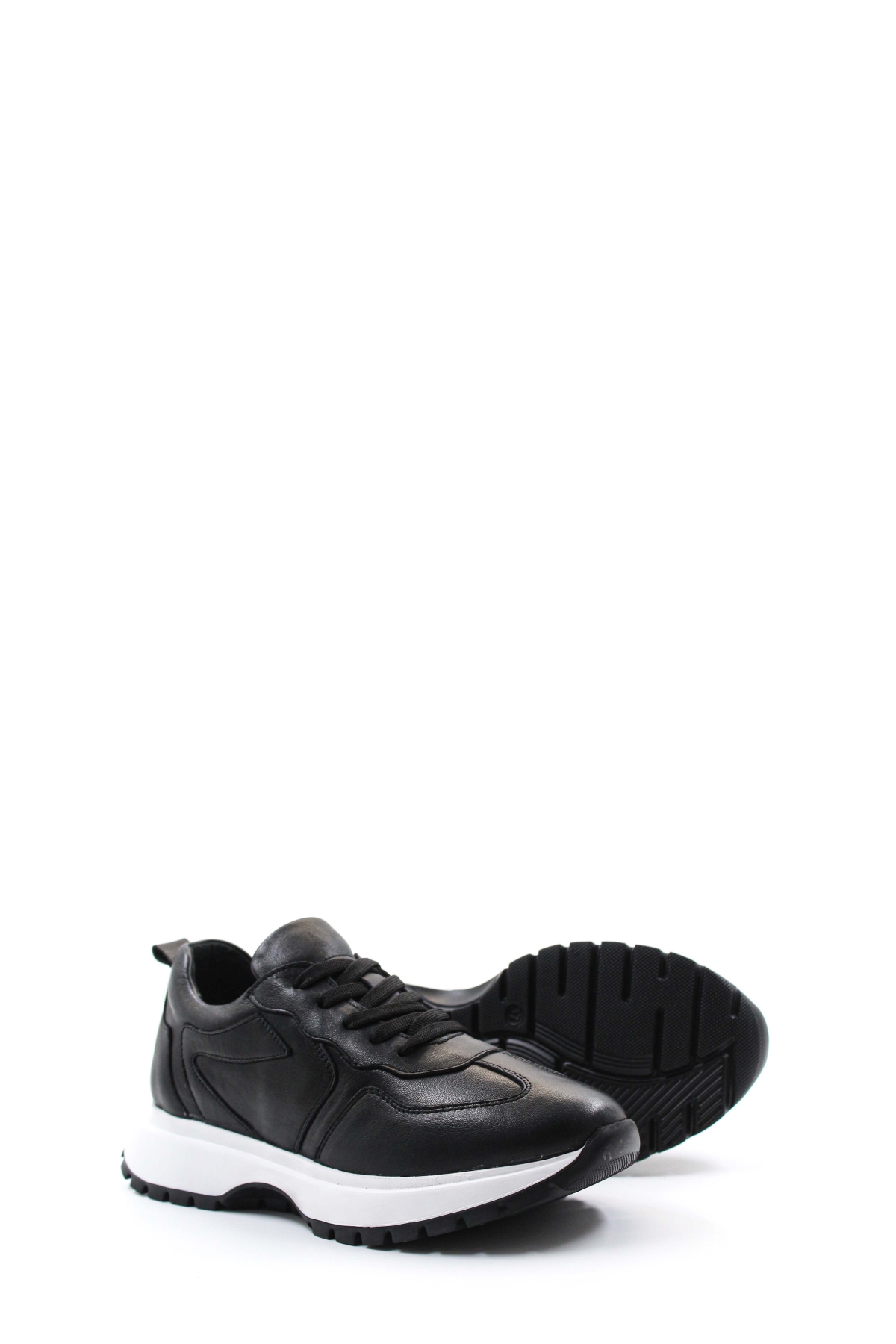 Hakiki Deri Kadın Casual Ayakkabı 136ZA501 - Görsel 4