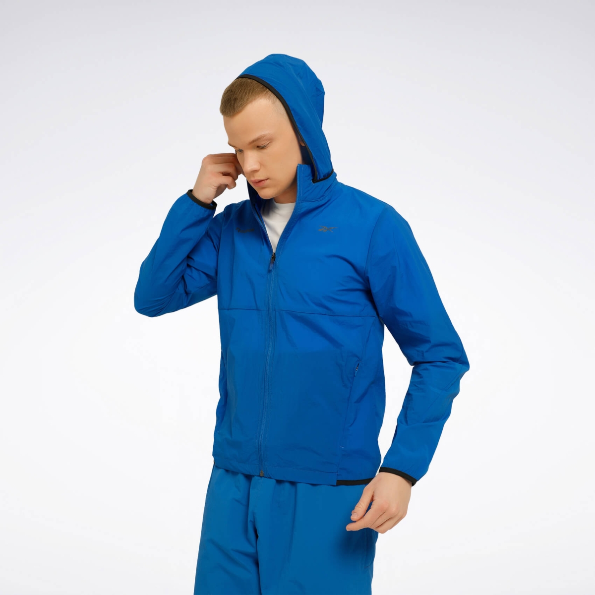 Reebok SPEED JACKET Mavi Erkek Ceket