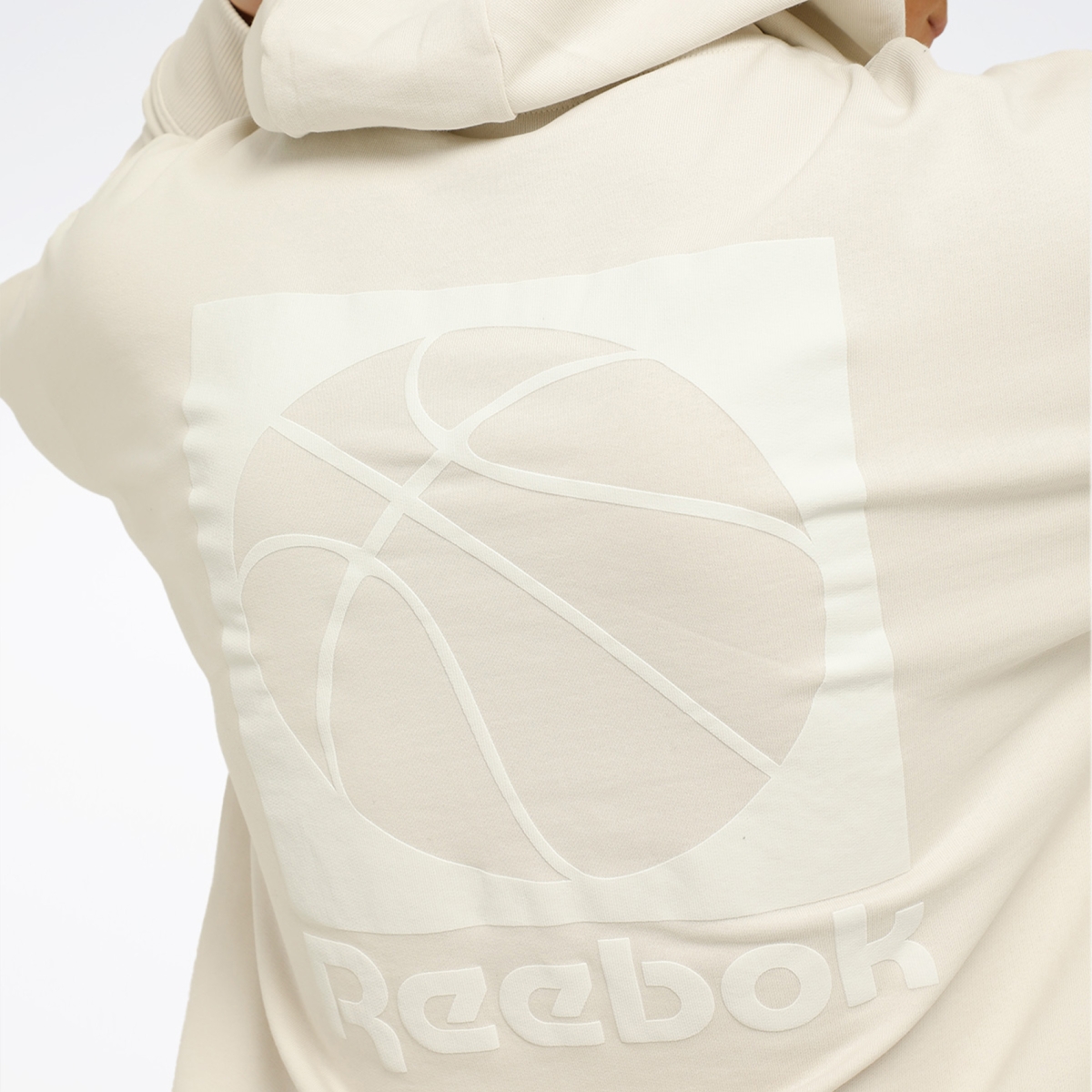 Reebok ATR HOOPWEAR HOODIE Ekru Erkek Sweatshirt