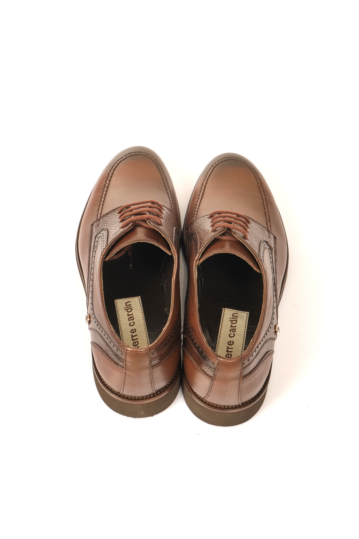 Bağcıklı Kahverengi Erkek Klasik Ayakkabı PC1617038 - Görsel 5