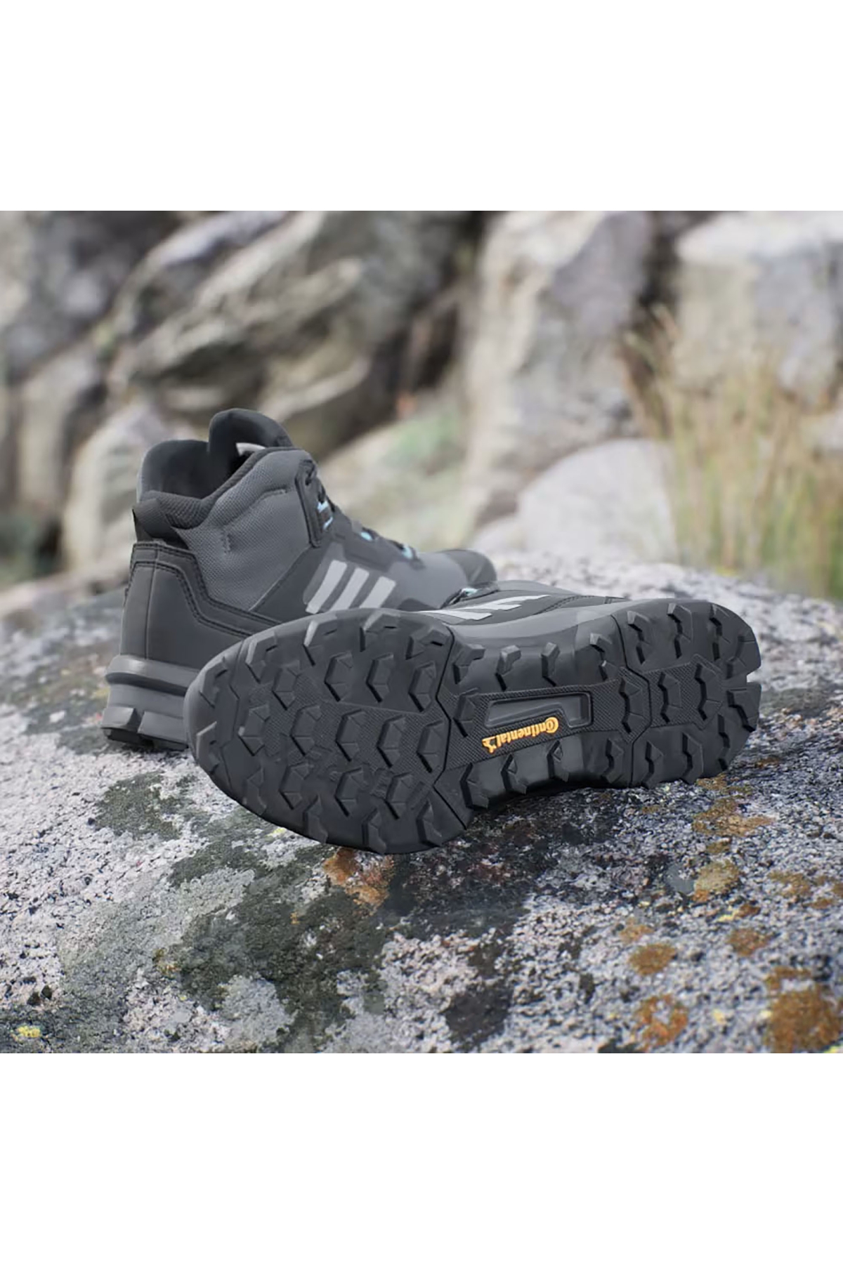 Adidas Adidas Siyah Kadın Koşu - Yürüyüş Spor Ayakkabı Terrex Ax4 Mid Gtx Hq1049 Sneaker | Flo Siyah - 4. görsel