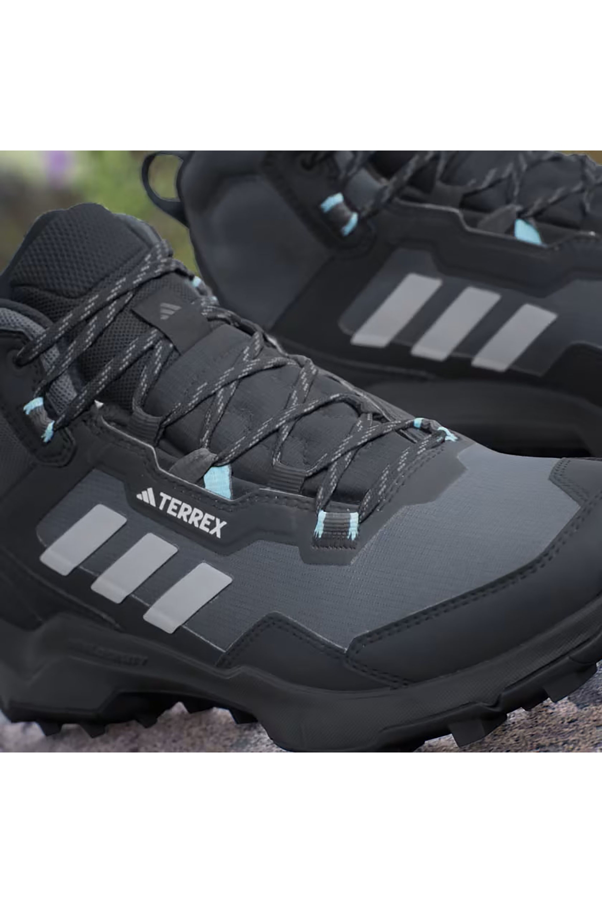 Adidas Adidas Siyah Kadın Koşu - Yürüyüş Spor Ayakkabı Terrex Ax4 Mid Gtx Hq1049 Sneaker | Flo Siyah - 7. görsel