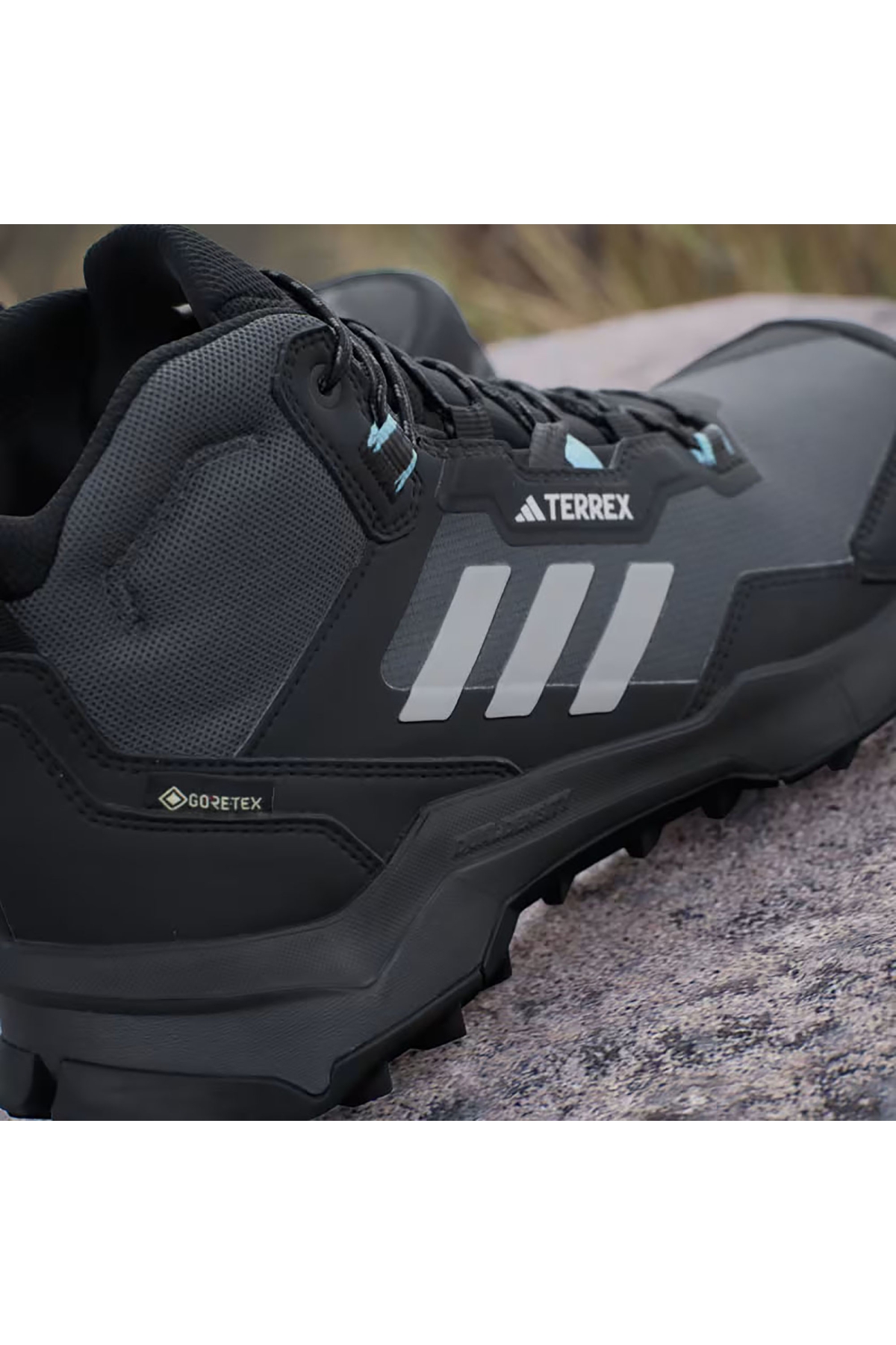 Adidas Adidas Siyah Kadın Koşu - Yürüyüş Spor Ayakkabı Terrex Ax4 Mid Gtx Hq1049 Sneaker | Flo Siyah - 8. görsel