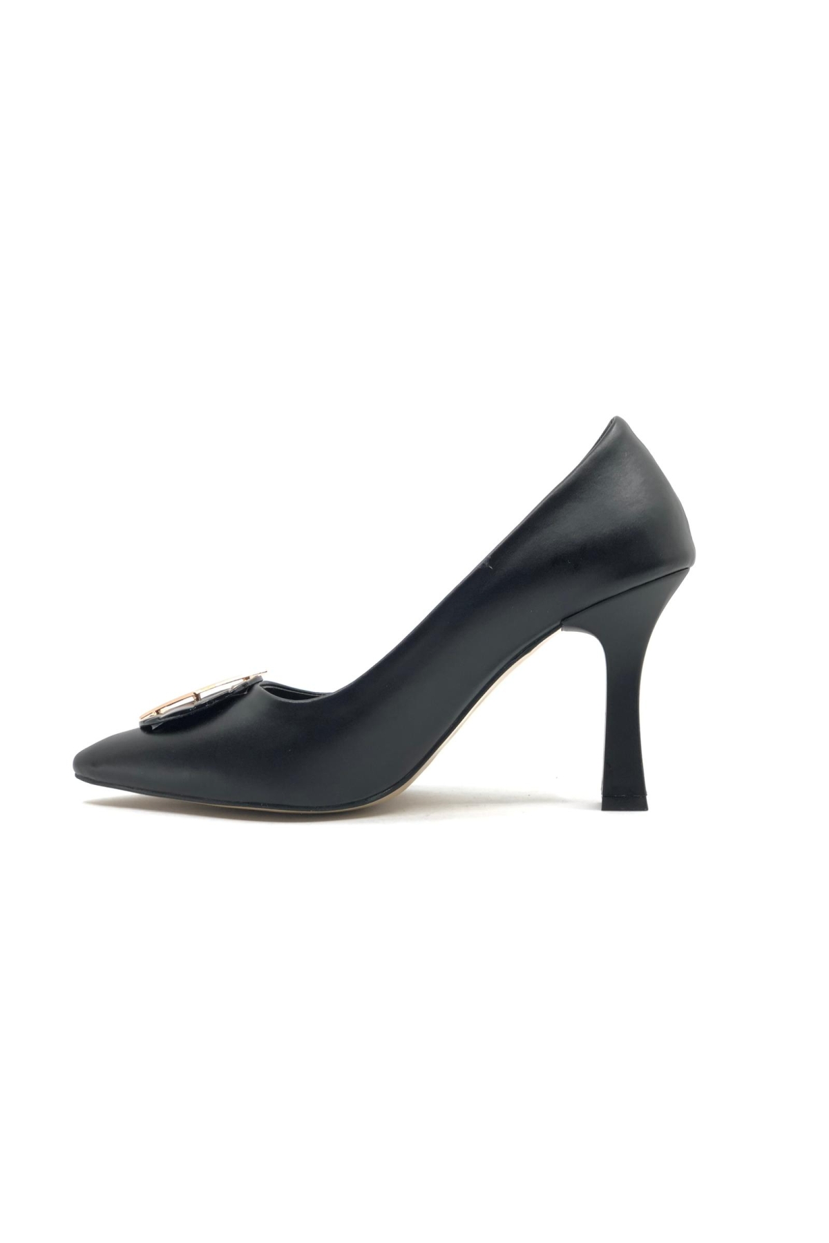 Toka Detaylı Stiletto Kadın Topuklu Ayakkabı - Görsel 5