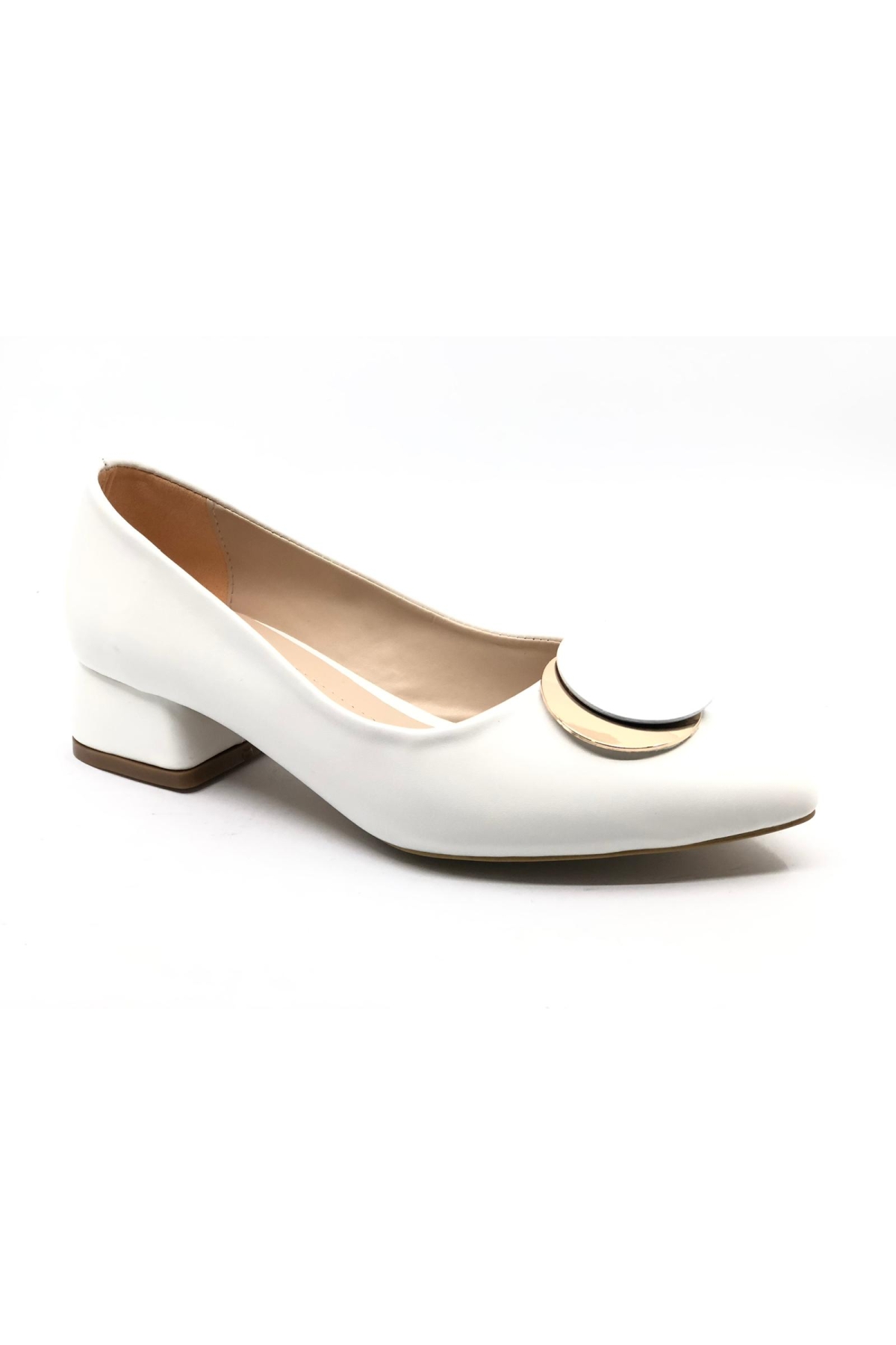 Toka Detaylı Kadın Topuklu Ayakkabı - Görsel 4