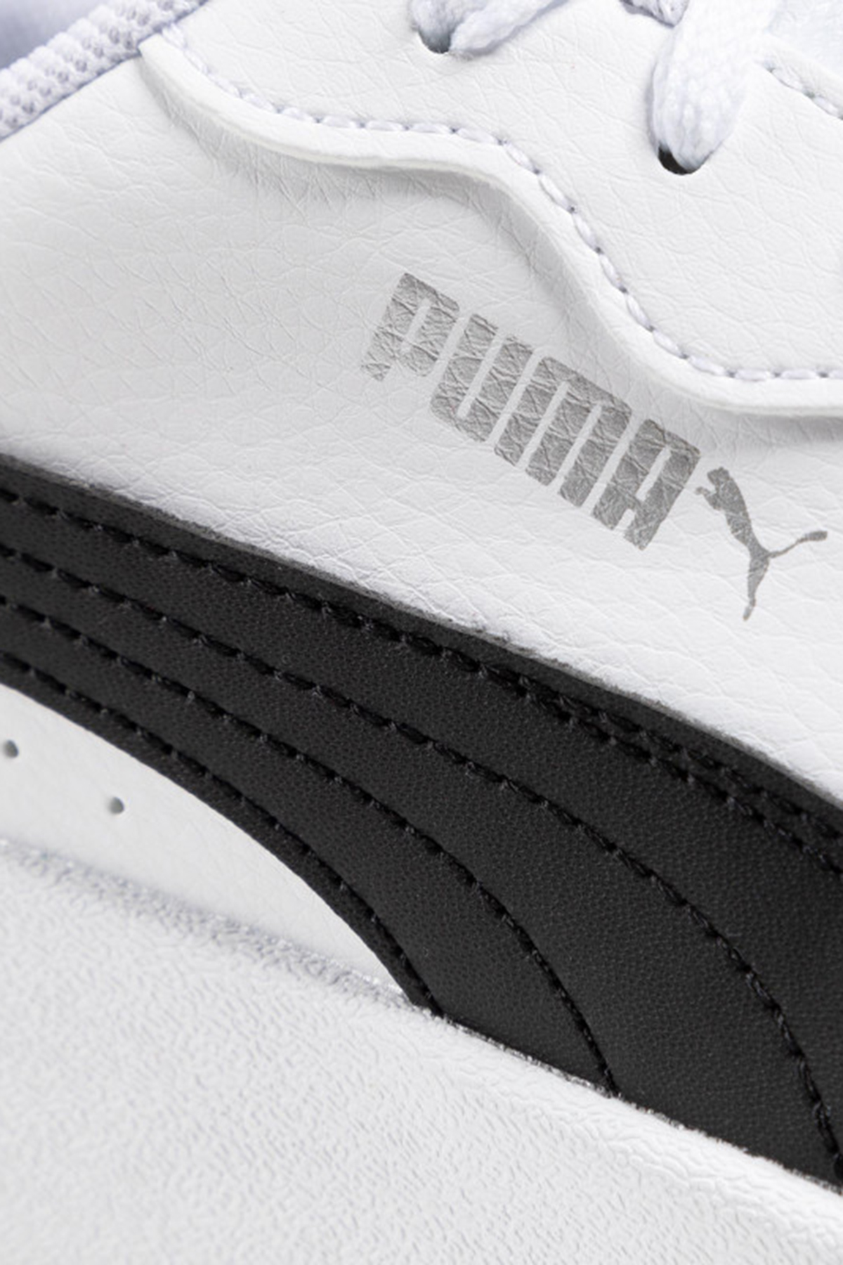 Bayan Ayakkabı 38014704 BEYAZ-SİYAH - Görsel 7