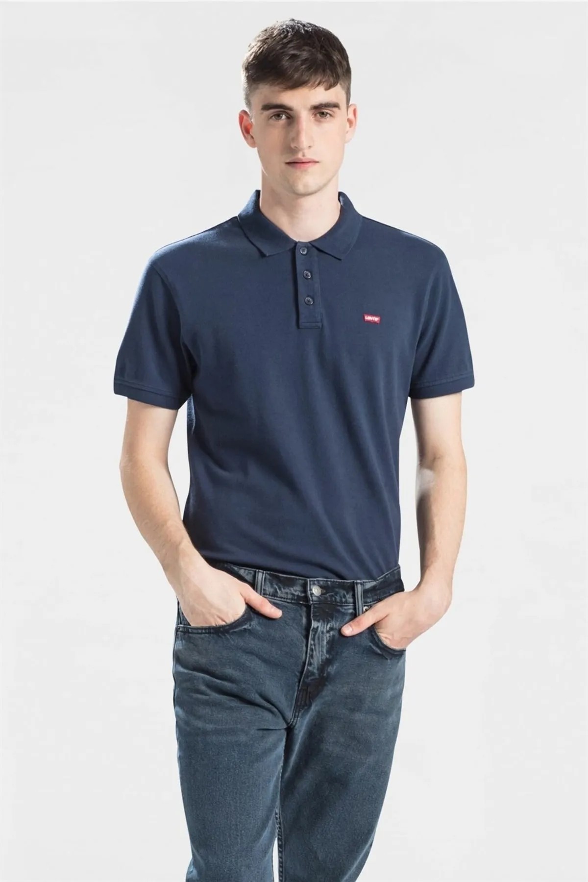 Levis Polo Yaka Regular Fit Lacivert Erkek T Shirt A0229 0008 Fiyatlar Flo