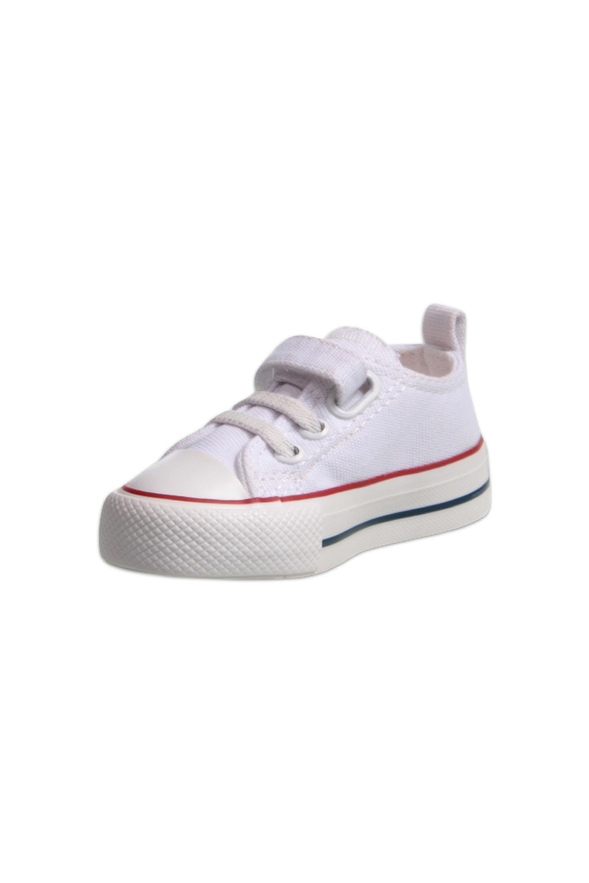 Erkek Bebek Sneaker - Beyaz, Tekstil - Görsel 5