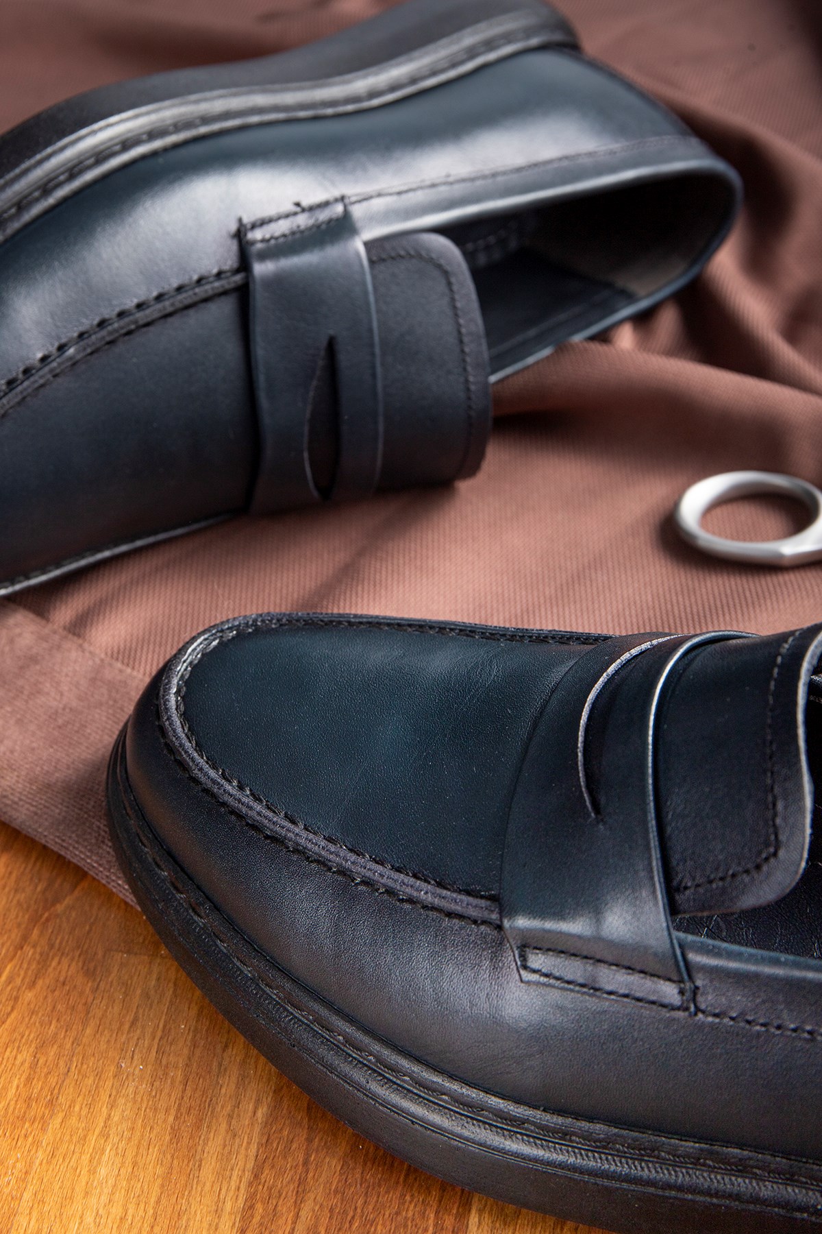 Premio Hakiki Deri Erkek Günlük Klasik Ayakkabı, Hakiki Deri Klasik Ayakkabı, Loafer - Görsel 6