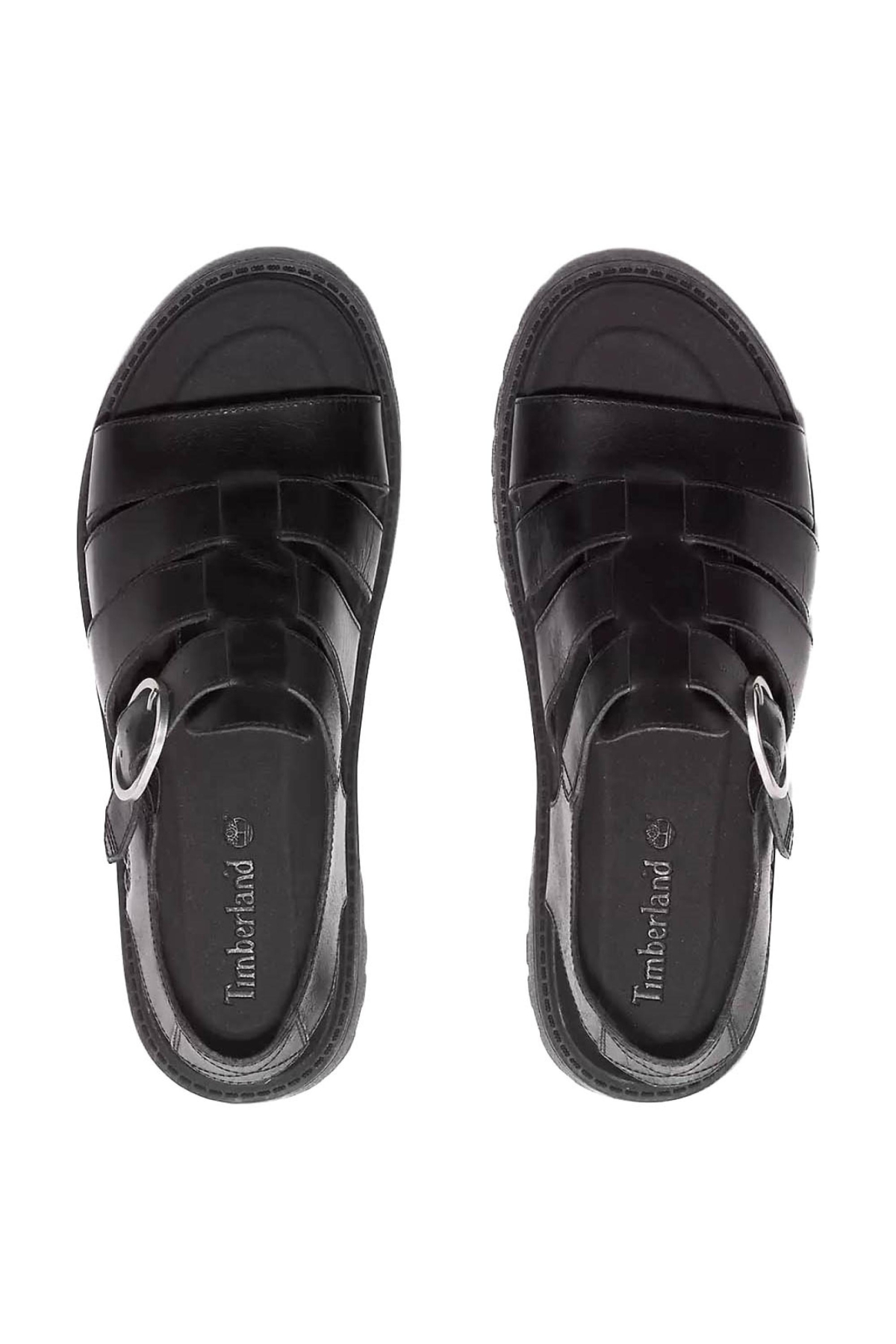 Tb0A5Zkz Clairemont Way Fishermansandal Siyah Kadın Sandalet - Görsel 4