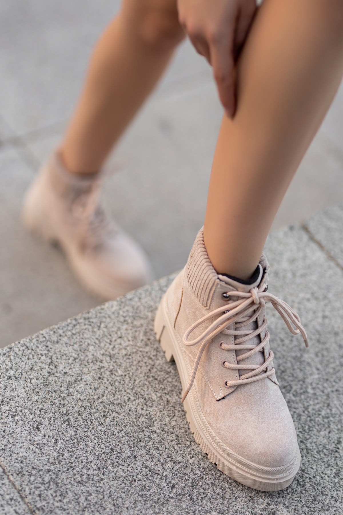 Garantili D238 Su Ve Soğuk Geçirmez Kadın Bot - Görsel 3