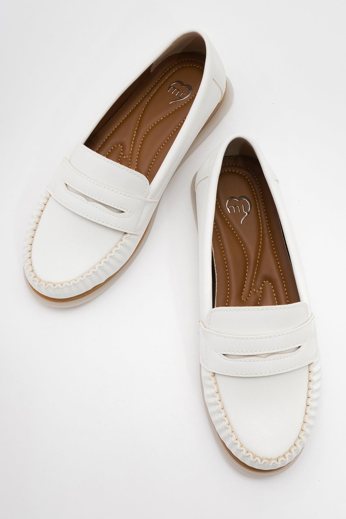 Kadın Günlük Ayakkabı BEYAZ CİLT - Görsel 6