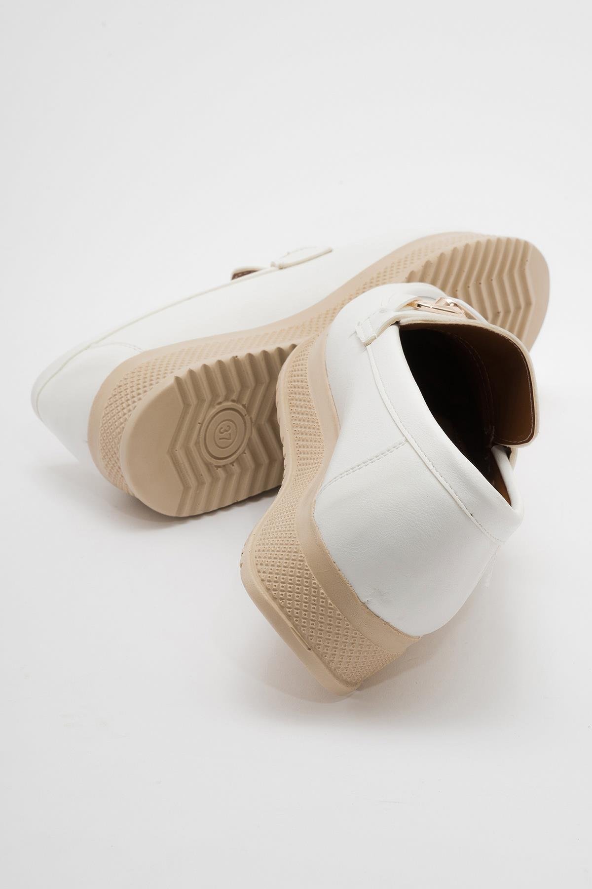 Kadın Günlük Ayakkabı BEYAZ CİLT - Görsel 5