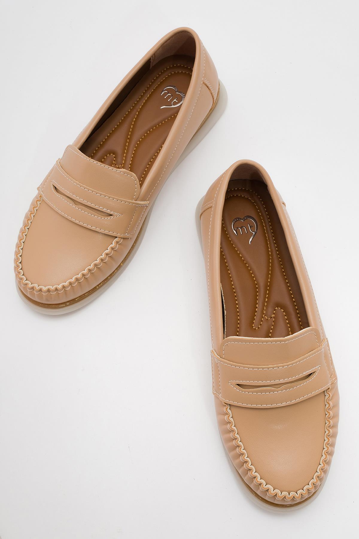 Kadın Günlük Ayakkabı NUDE CİLT - Görsel 6