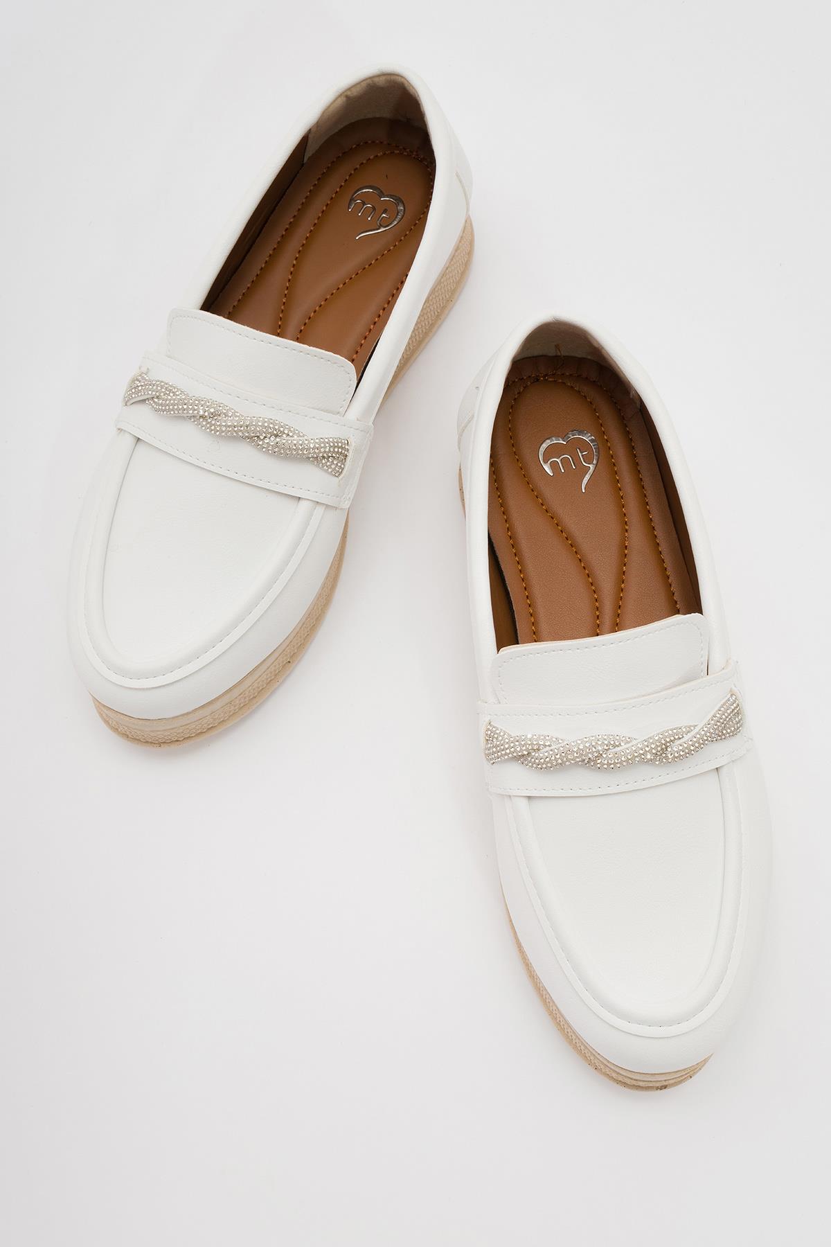 Kadın Günlük Ayakkabı BEYAZ CİLT - Görsel 6
