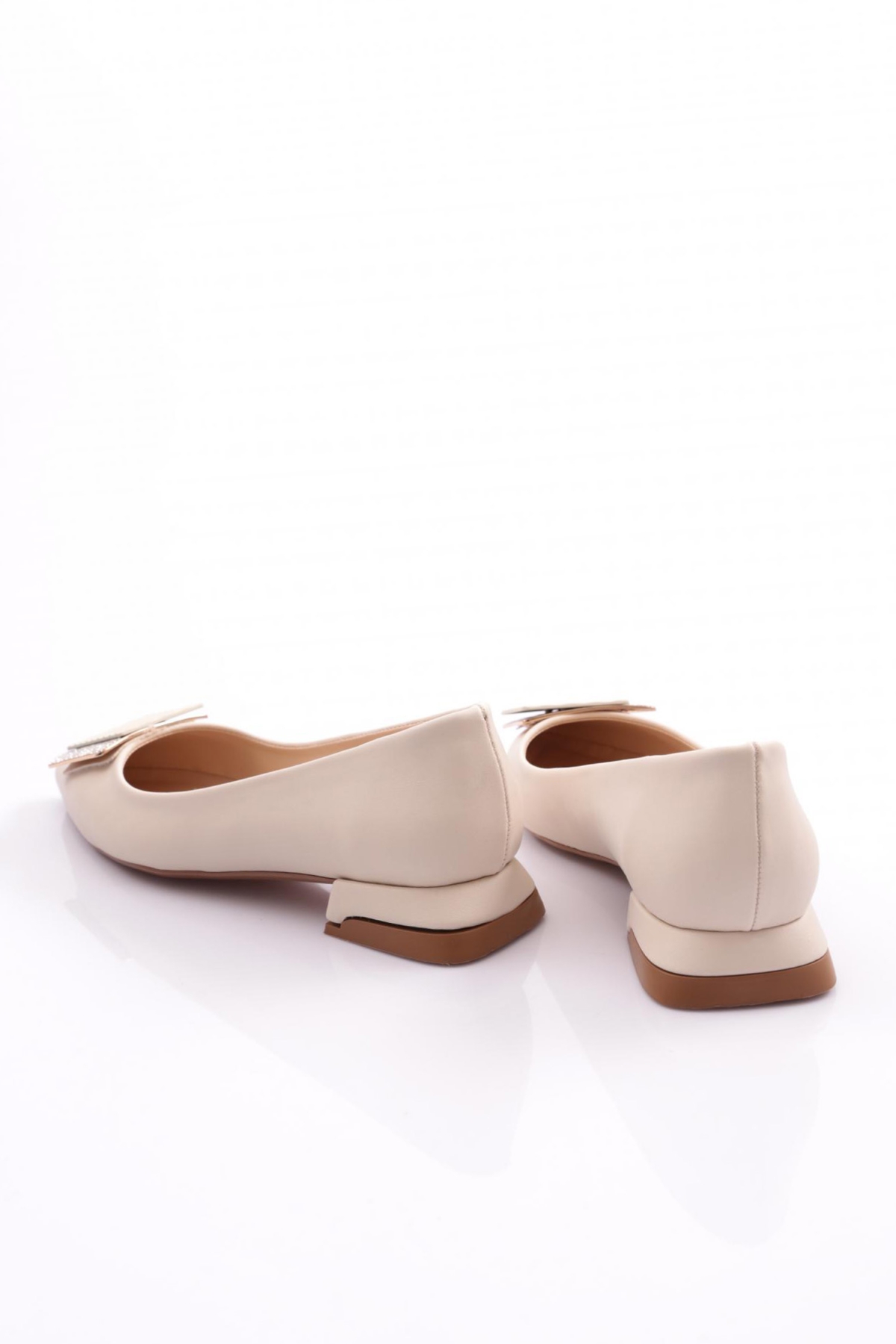 2811 Kadin Kare Tokali Babet - Görsel 4