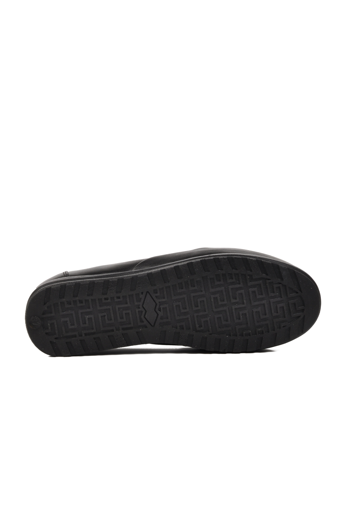 151 Siyah Hakiki Deri Kadın Günlük Ayakkabı - Görsel 6