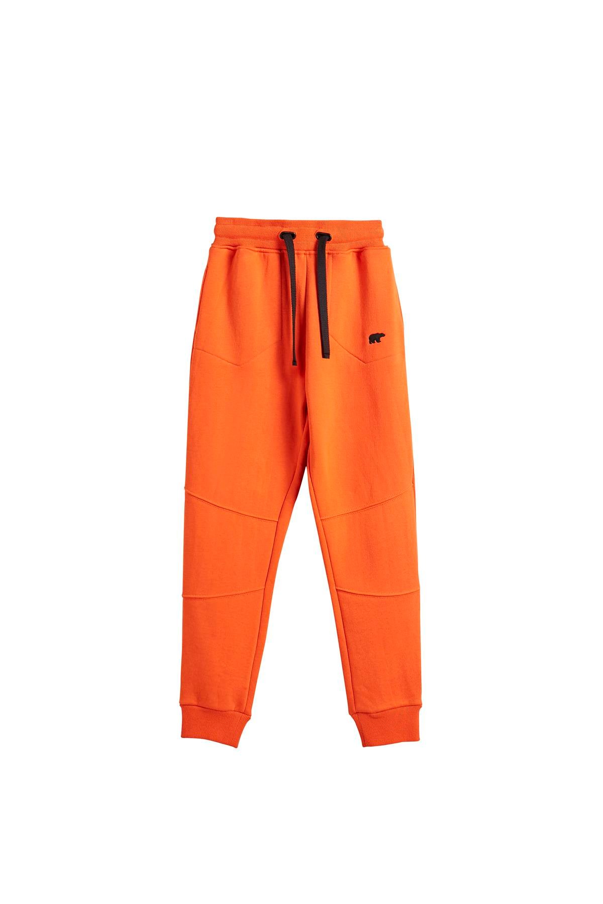 Less Plain Sweatpants Kids Turuncu Çocuk Eşofman Altı