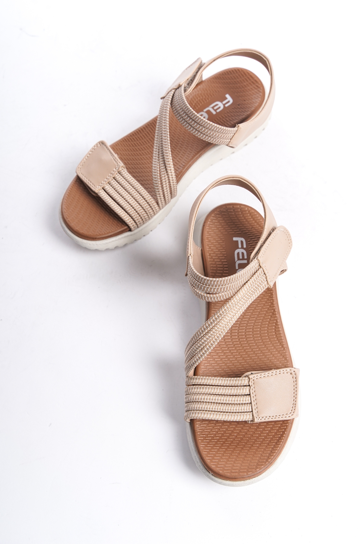 Garantili D458 Günlük Ortopedik Kadın Sandalet - Görsel 6