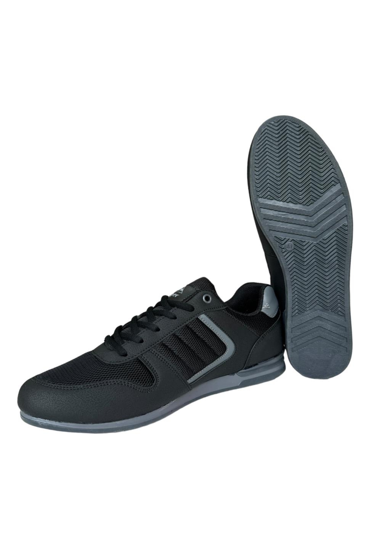 Erkek Günlük Spor Ayakkabı SİYAH - FÜME - Görsel 5