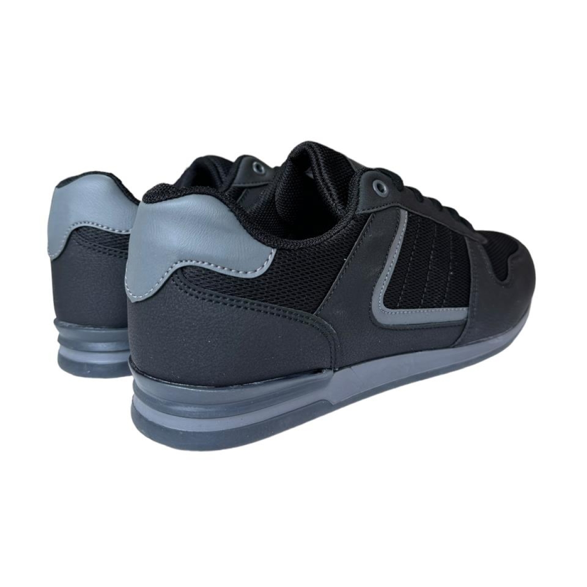 Erkek Günlük Spor Ayakkabı SİYAH - FÜME - Görsel 3