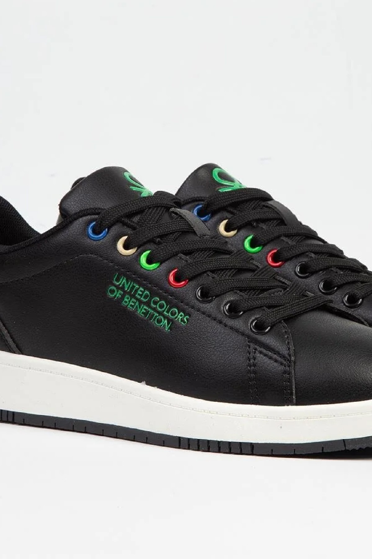 Siyah-Beyaz Kadın Ayakkabı BNI-10060 - Görsel 7