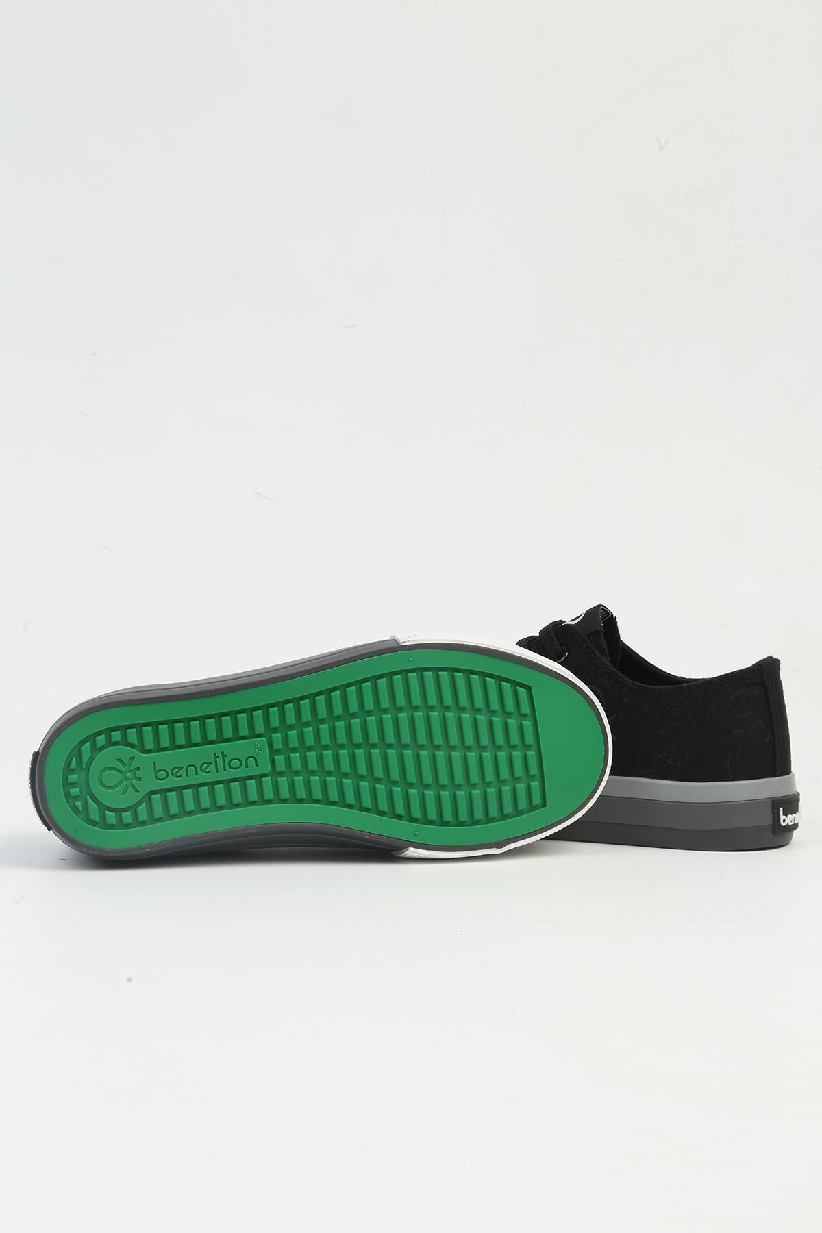 ® İTHAL Siyah Beyaz Çocuk Spor AyakkabıBNI-10041 - Görsel 3