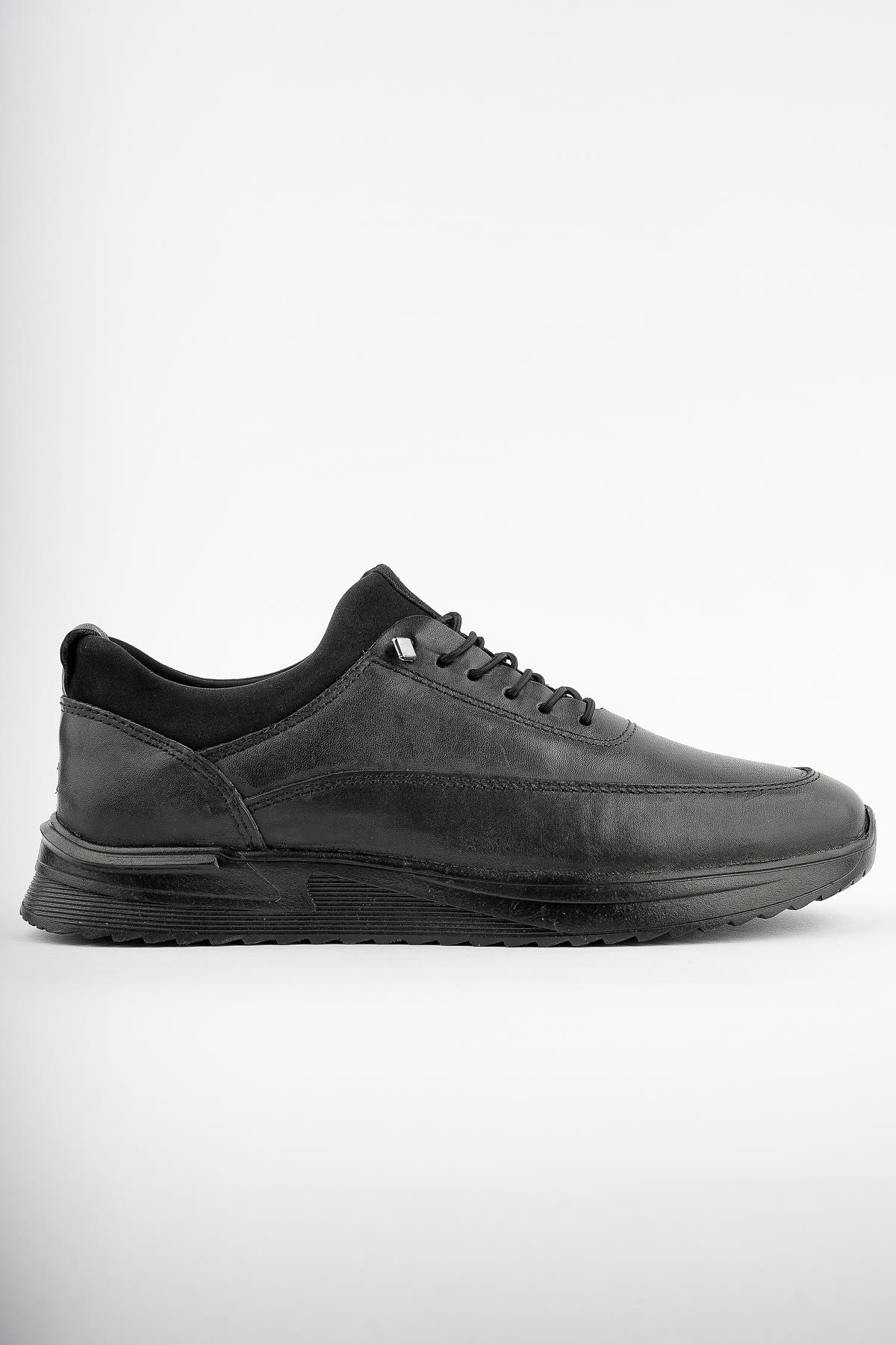 FREE Garantili Erkek Günlük Klasik Hakiki Deri Casual Rahat Ortopedik Ayakkabı - Görsel 4