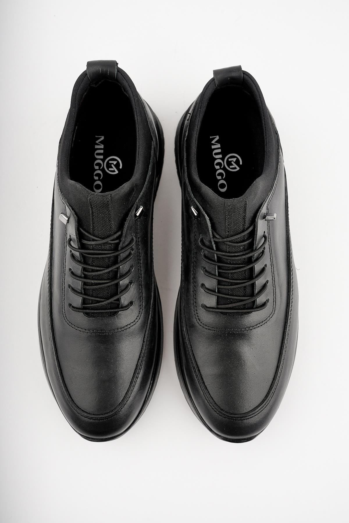 FREE Garantili Erkek Günlük Klasik Hakiki Deri Casual Rahat Ortopedik Ayakkabı - Görsel 9