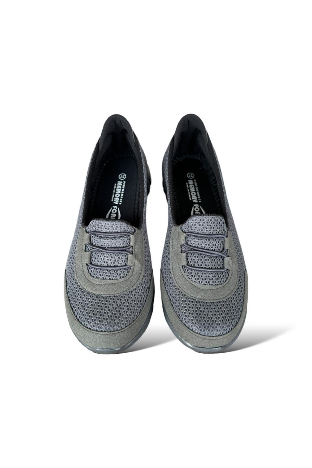 Ortopedik Kadın Yürüyüş Ayakkabısı FÜME - Görsel 9