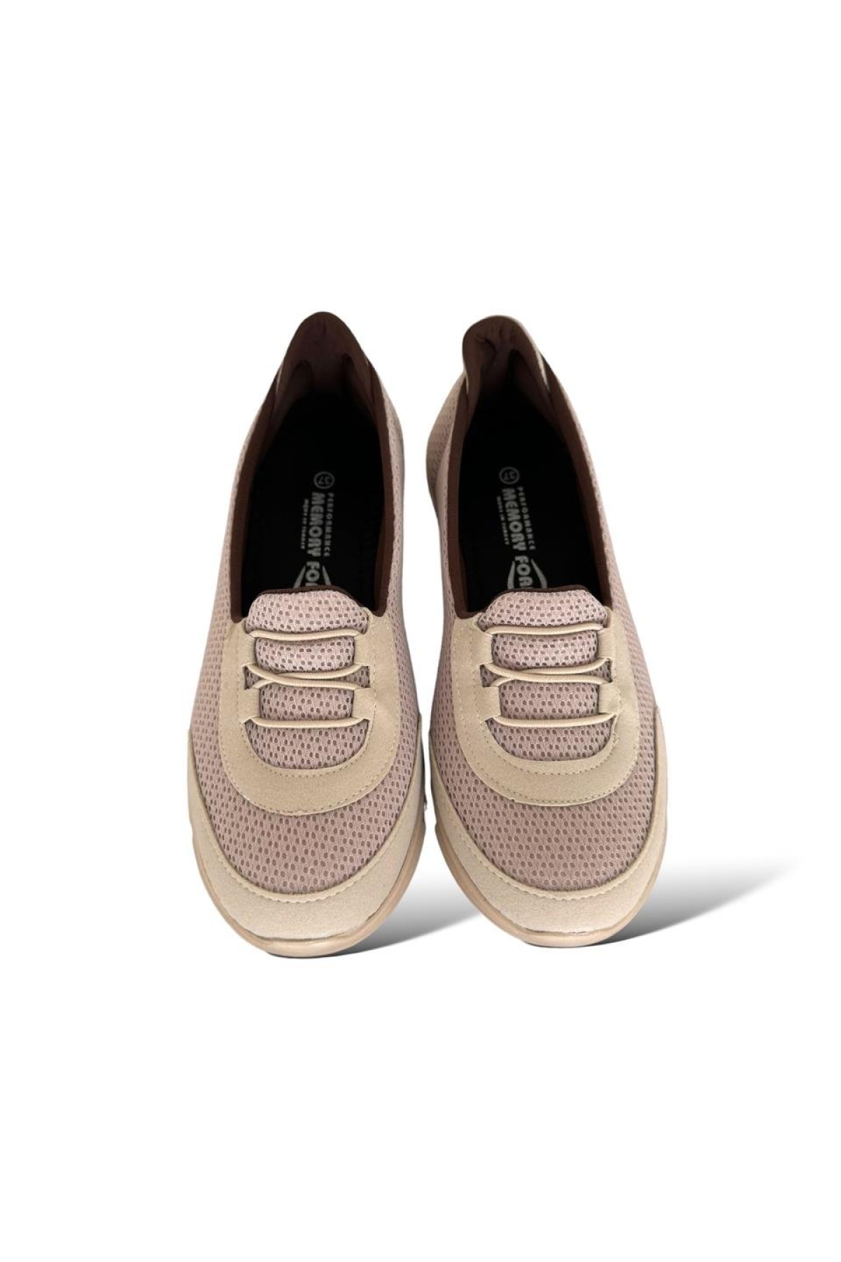 Ortopedik Kadın Yürüyüş Ayakkabısı BEJ - Görsel 8