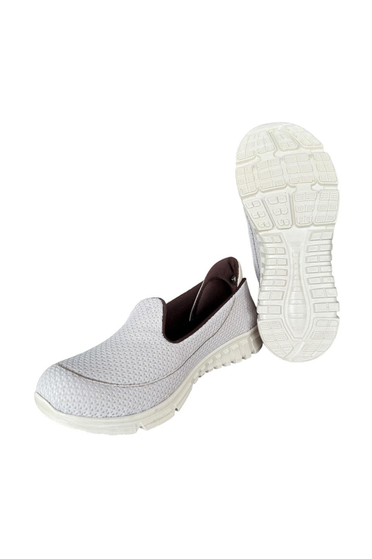 Mey Form Ortopedik Taban Günlük Yürüyüş Ayakkabısı BEJ - Görsel 7