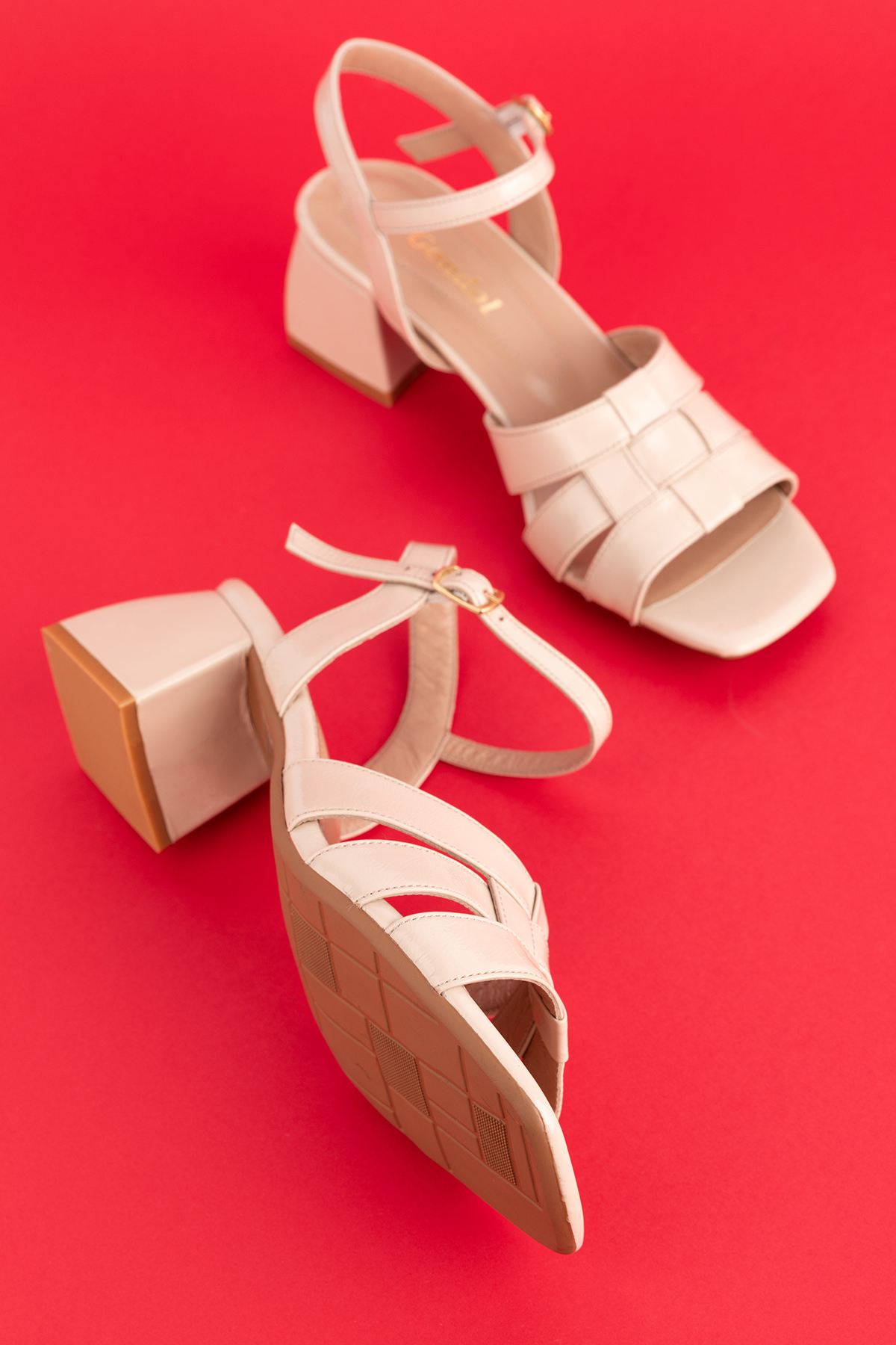 Gondol Kadın Hakiki Deri Topuklu Ayakkabı ast.6130 - Görsel 3