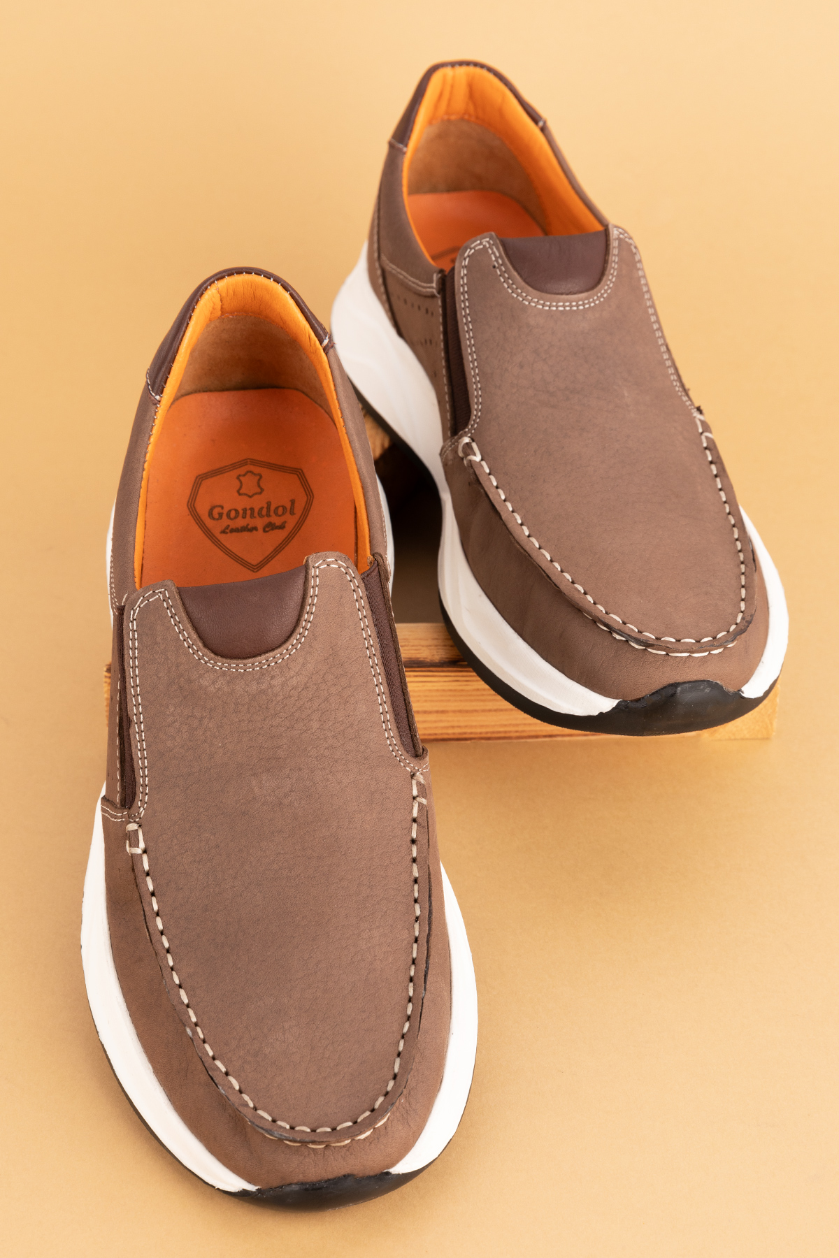 Gondol Içi Dışı Hakiki Deri Günlük Rahat Hafif Ayakkabı src.609 - Görsel 4