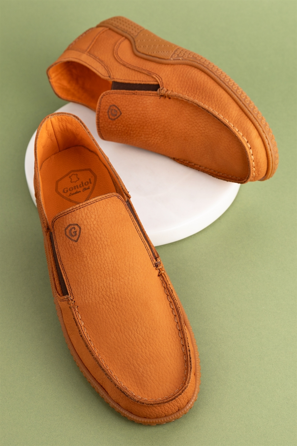 Gondol Içi Dışı Hakiki Deri Hafif Günlük Rahat Ayakkabı src.830 - Görsel 6