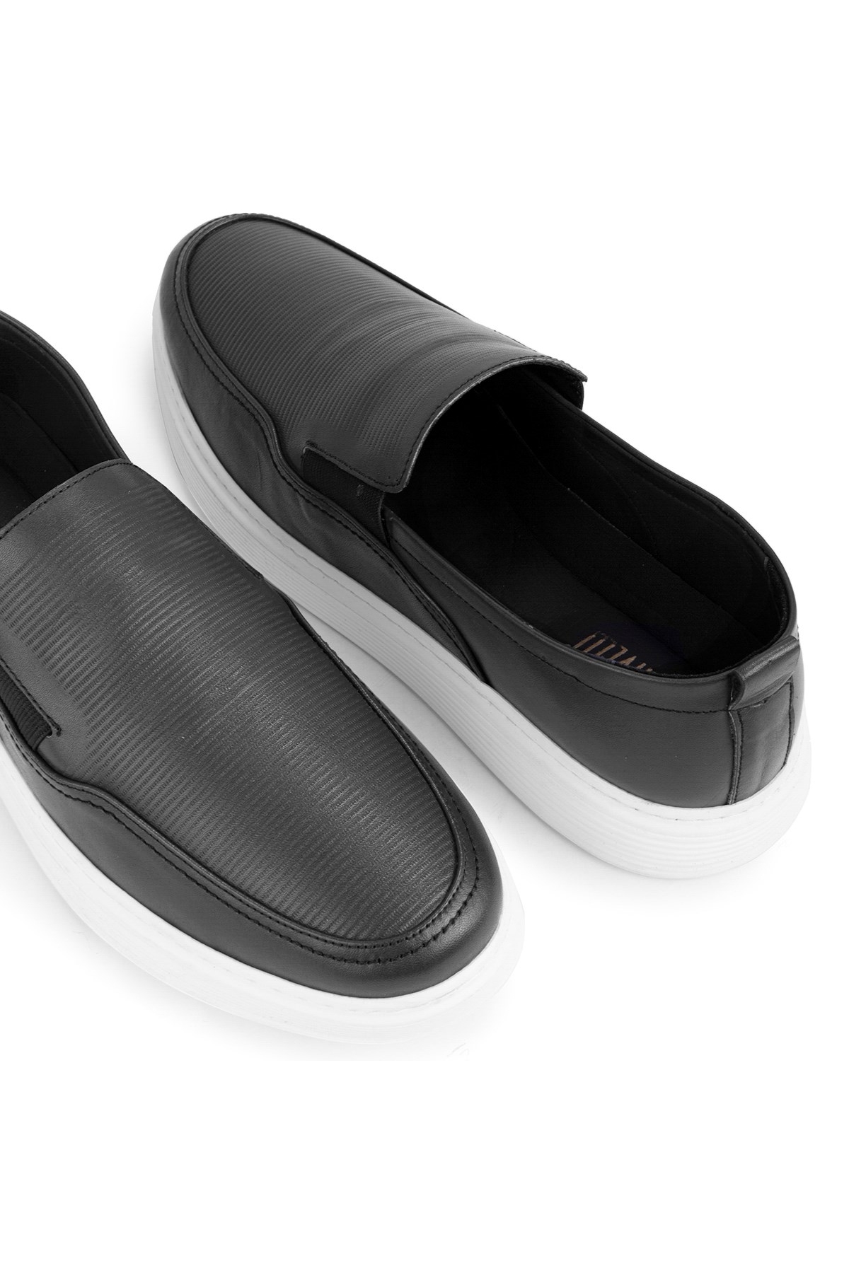 Seon Hakiki Deri Erkek Günlük Ayakkabı Loafer Ayakkabı - Görsel 4