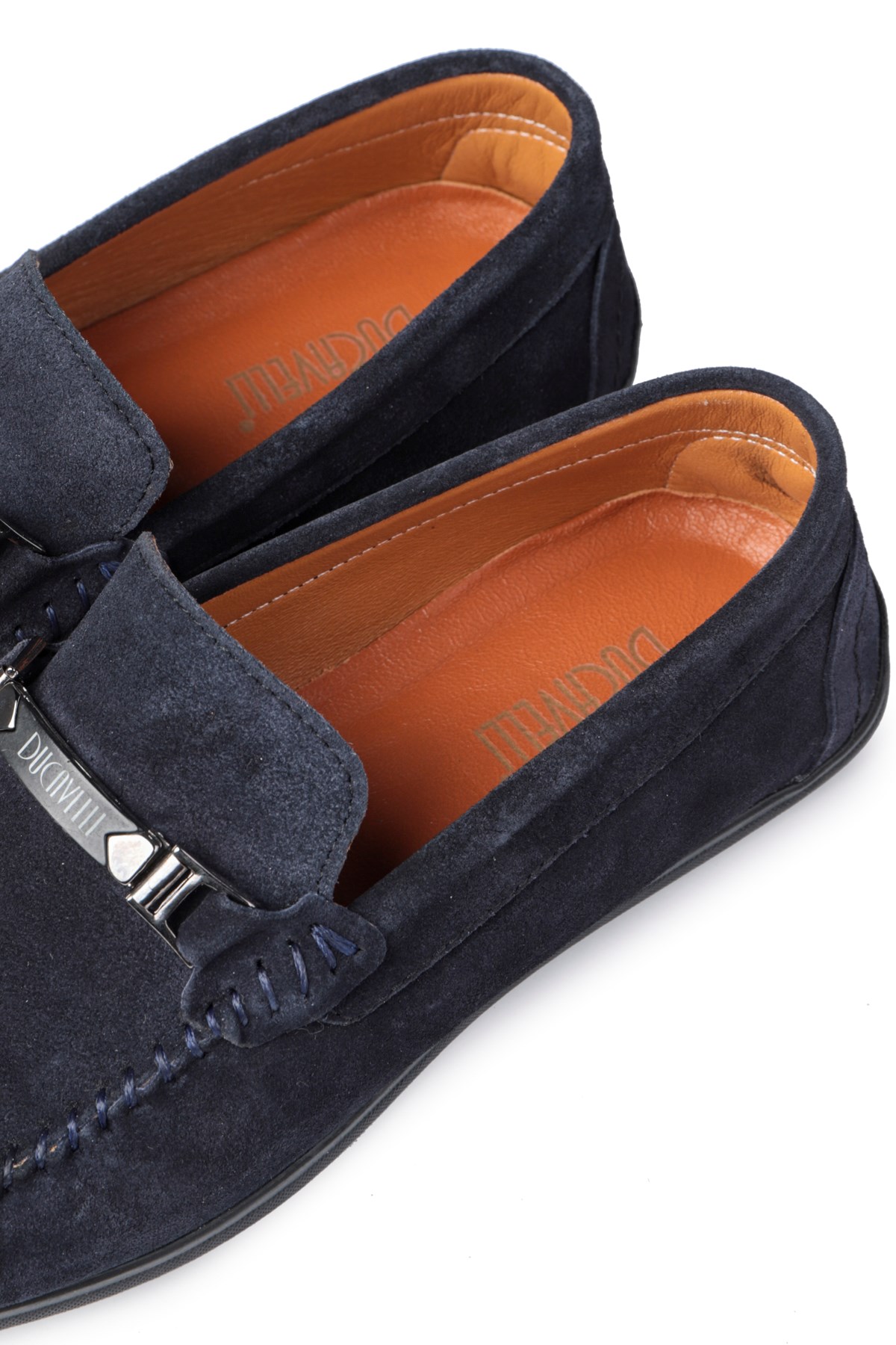 Halb Hakiki Deri Erkek Günlük Ayakkabı, Loafer Ayakkabı, Hafif Ayakkabı, Tokalı Loafer - Görsel 4